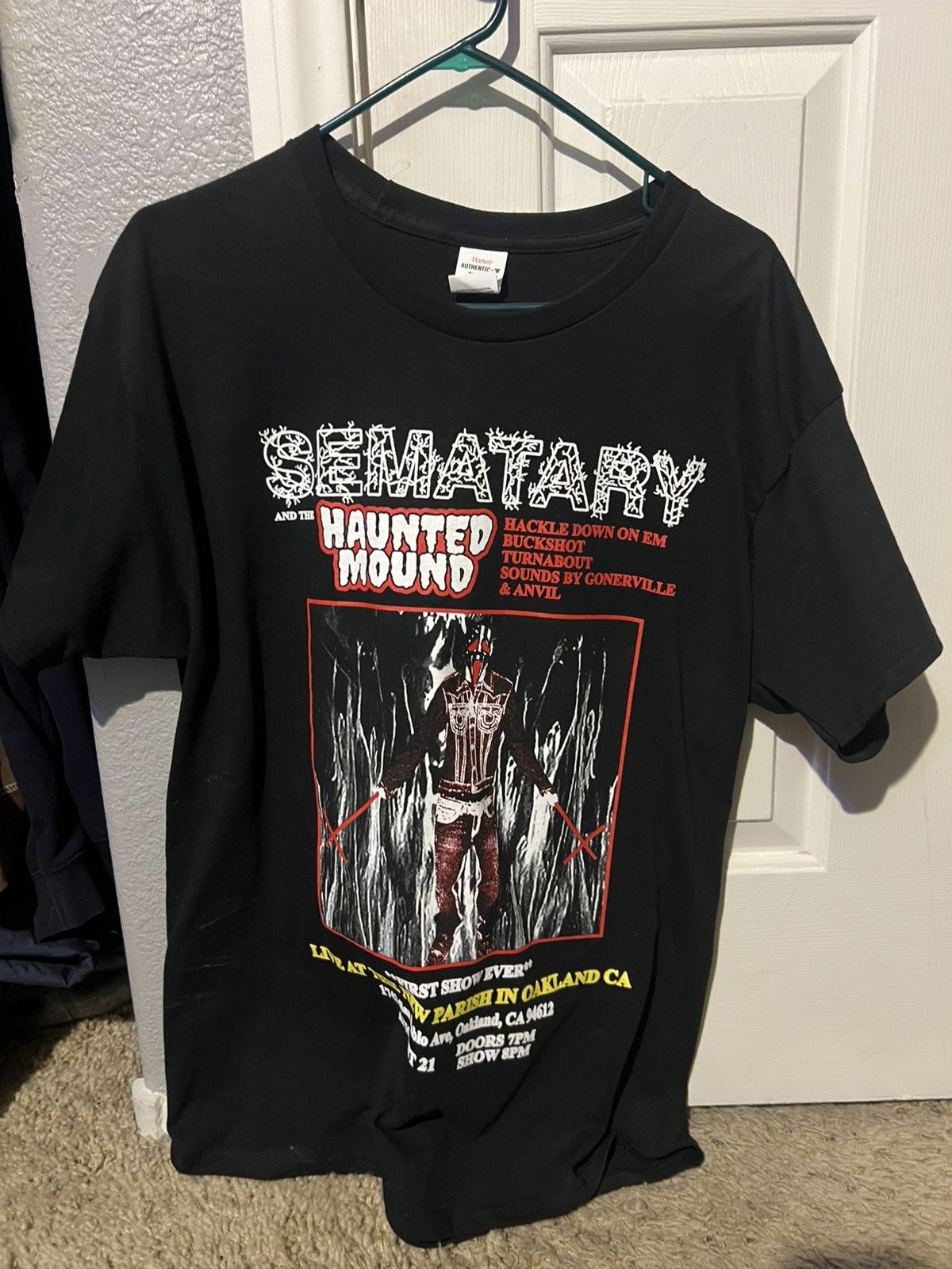 Band Tees × Haunted Mound Sematary First Show T-Shirt Size US L / EU 52-54 / 3 - 1 Thumbnail
