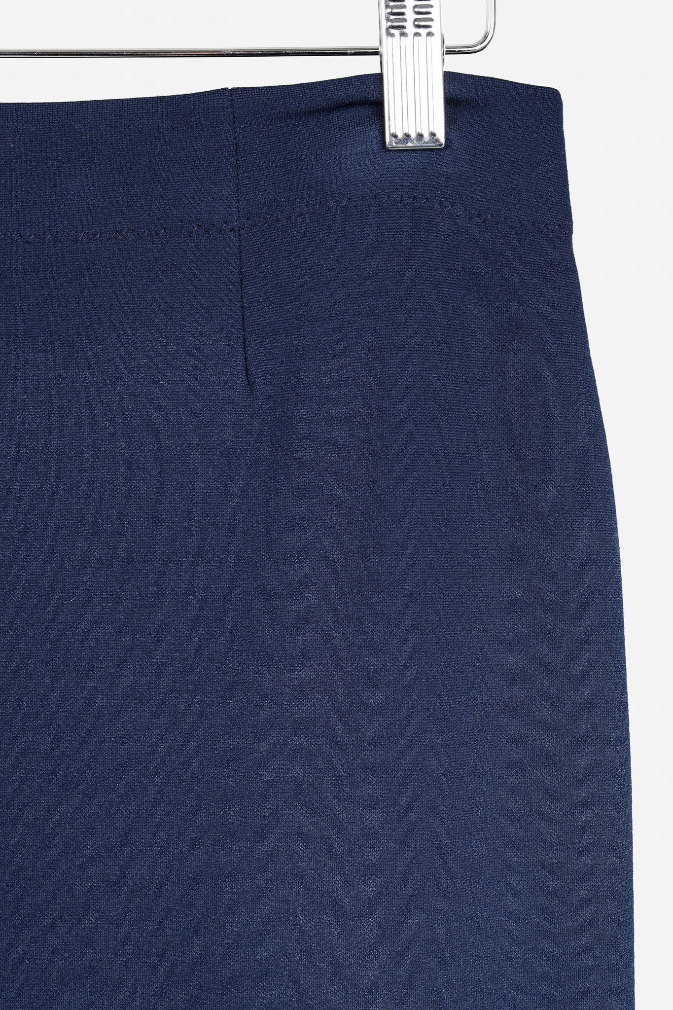 Marie Saint Pierre Marie Saint Pierre Louane Zipper Seam Navy Skirt Size 29" - 5 Thumbnail