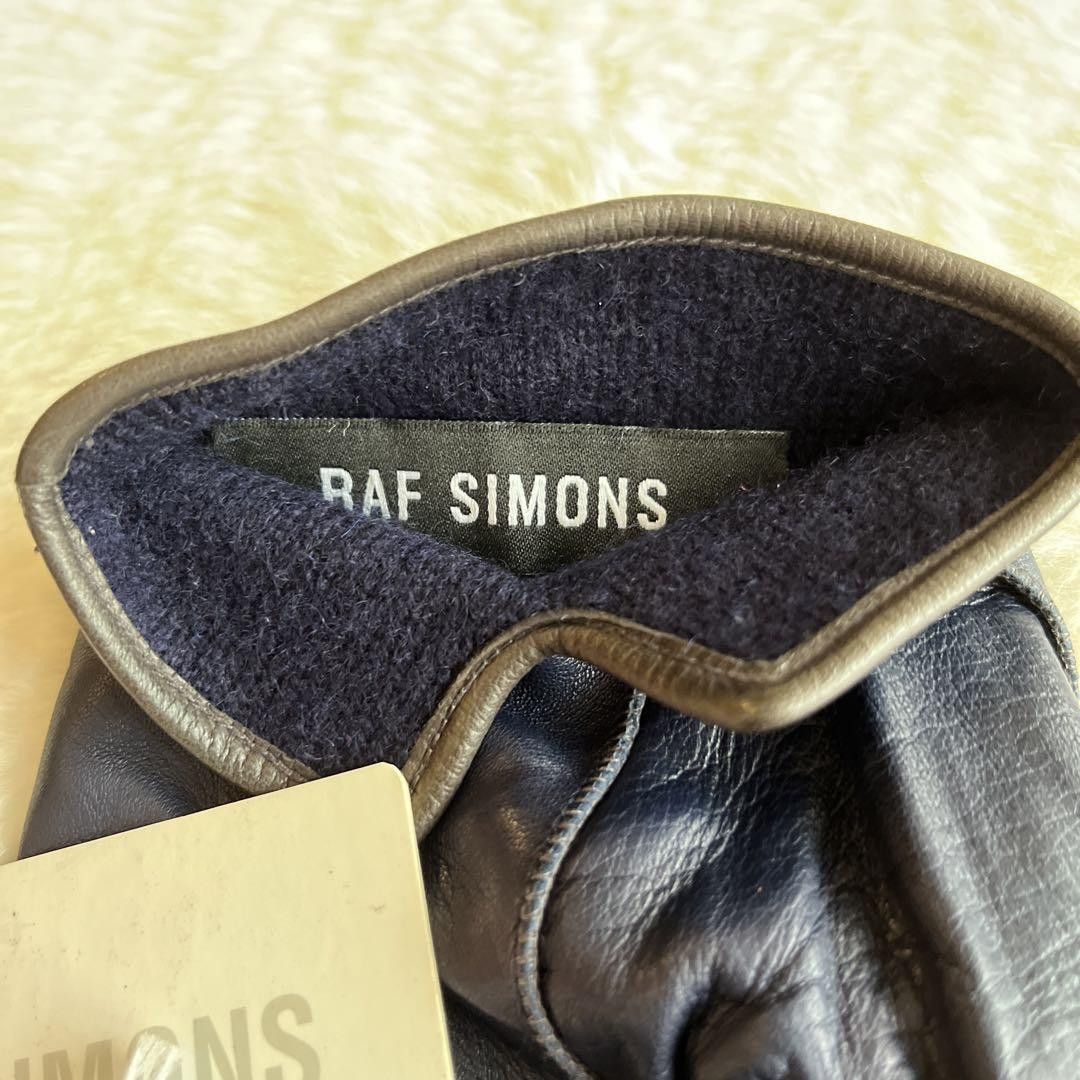 Raf Simons Leather Gloves Size ONE SIZE - 2 Thumbnail