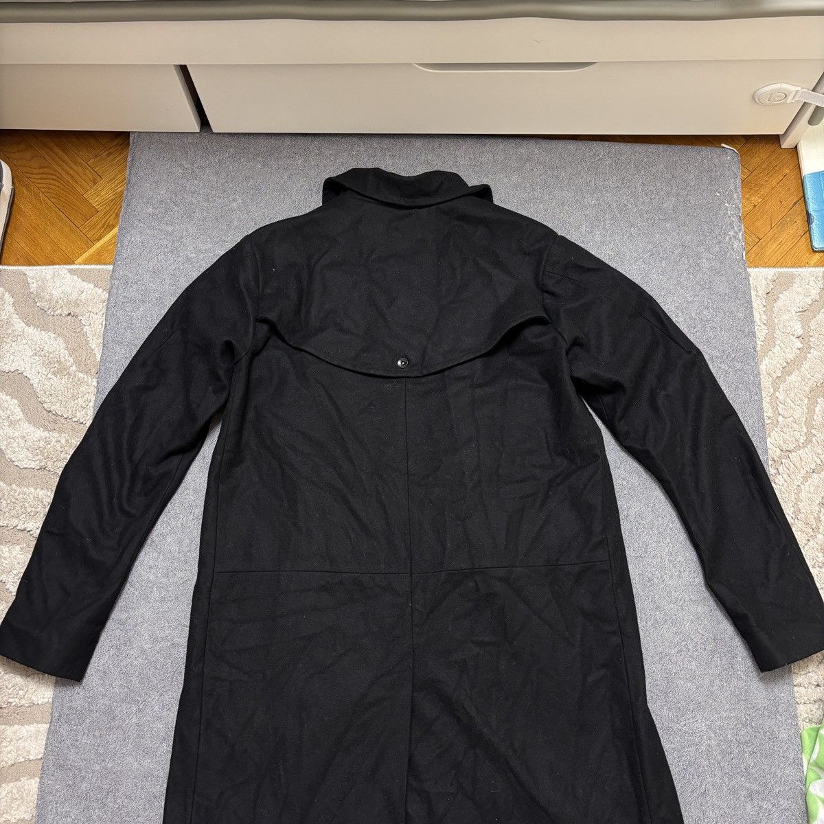 Odyn Vovk Odyn Vovk Wool Coat Made In USA Avant Garde Archive Fashion Size US XL / EU 56 / 4 - 16 Thumbnail