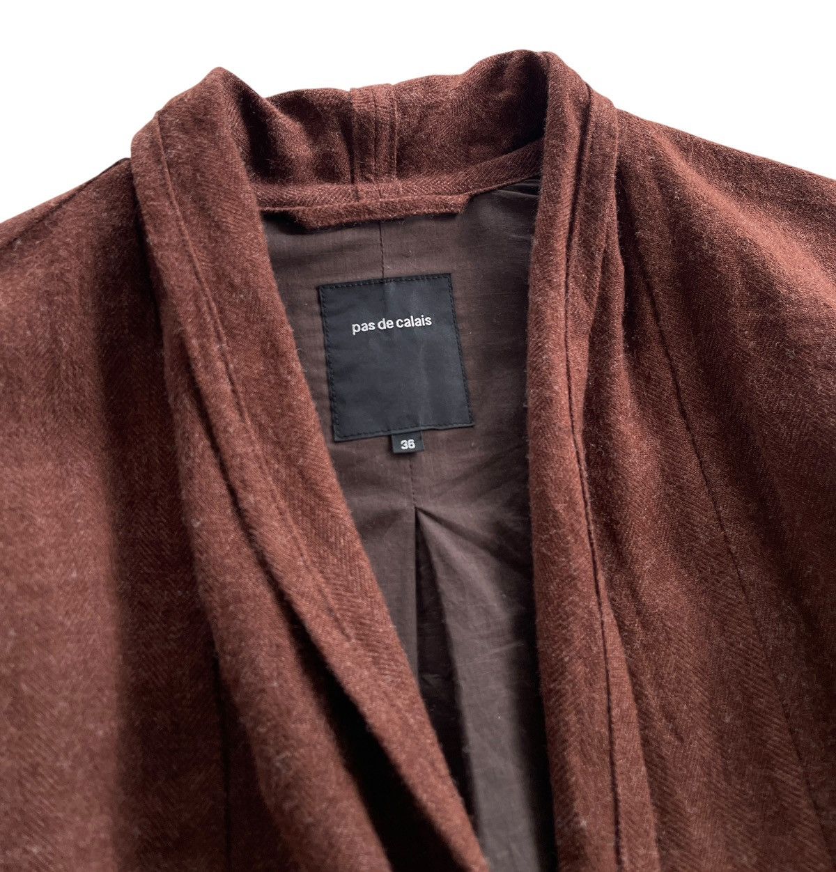 Pas de Calais Pas De Calais Linen Single Button Gown Coat Size US M / EU 48-50 / 2 - 5 Thumbnail