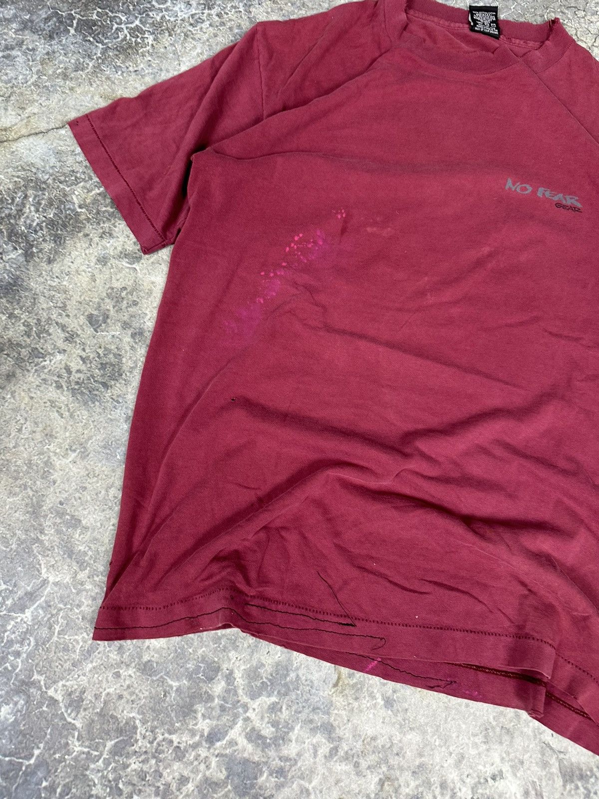 Vintage thrashed moto tee Size US L / EU 52-54 / 3 - 8 Thumbnail