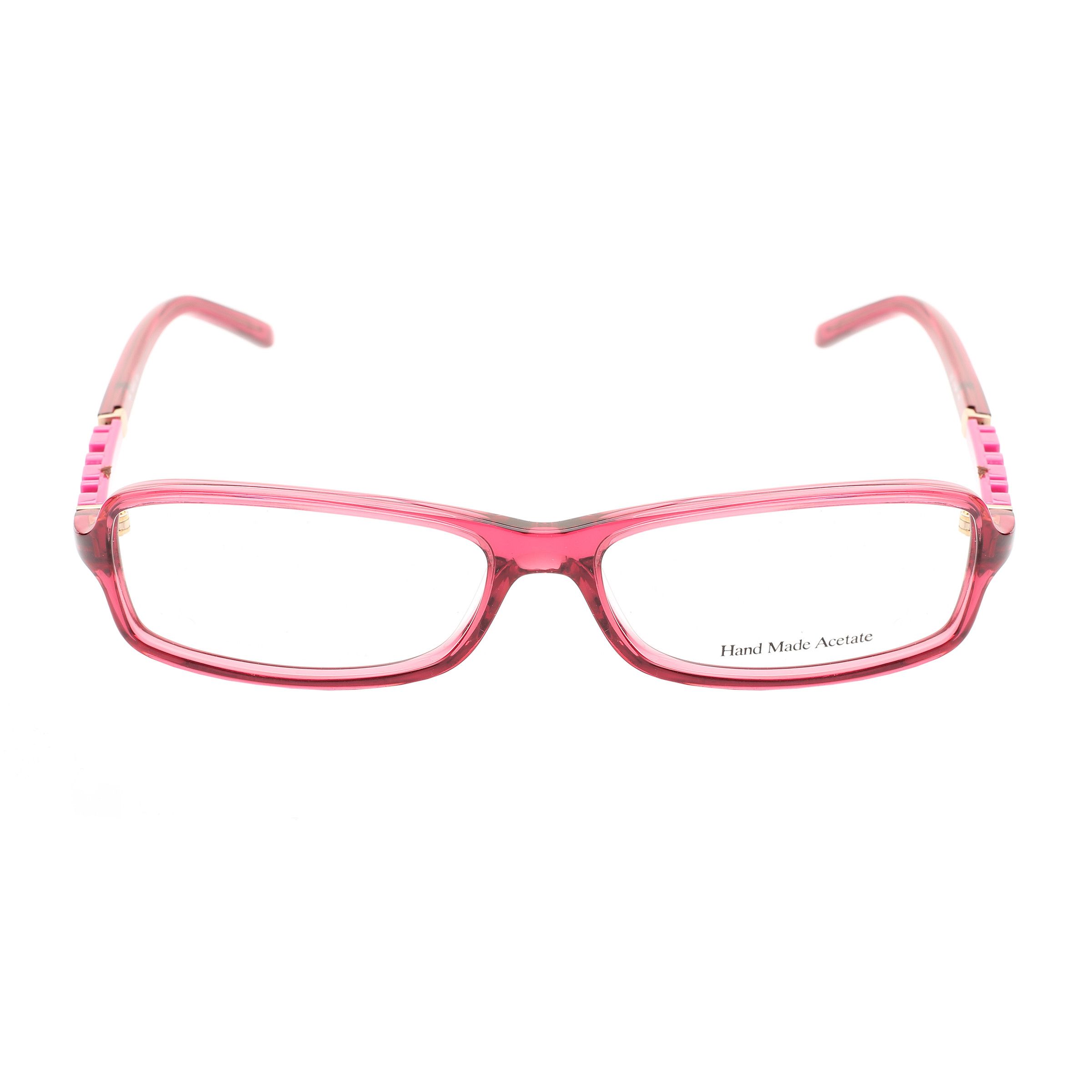 Diesel Diesel '00s Pink Signature Transparent Recatngular Glasses Size ONE SIZE - 3 Thumbnail