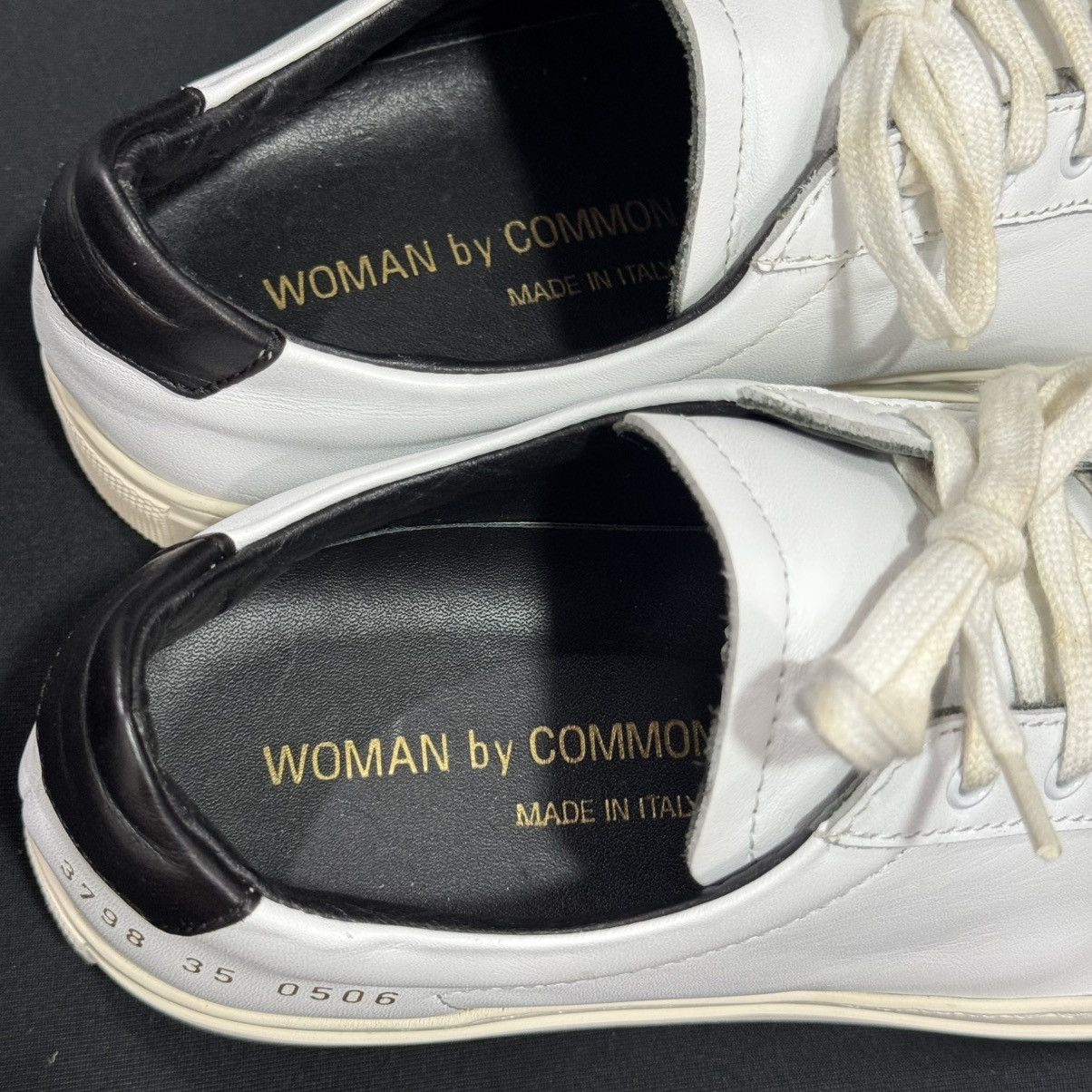 Common Projects Common Projects Women’s Achilles Low – White/Black Size US 5 / IT 35 - 13 Thumbnail