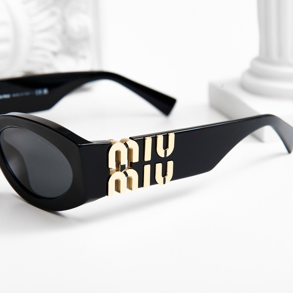 Miu Miu MIU MIU 0MU 11WS 1AB5S0 SUNGLASSES Size ONE SIZE - 3 Thumbnail
