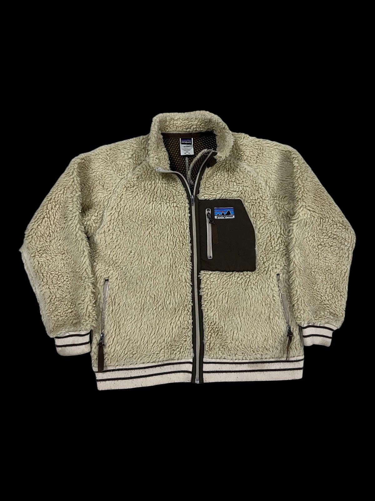 Patagonia × Vintage Vintage Patagonia Iconic Retro X Deep Pile BOA Fleece Jacket Size US XS / EU 42 / 0 - 3 Thumbnail