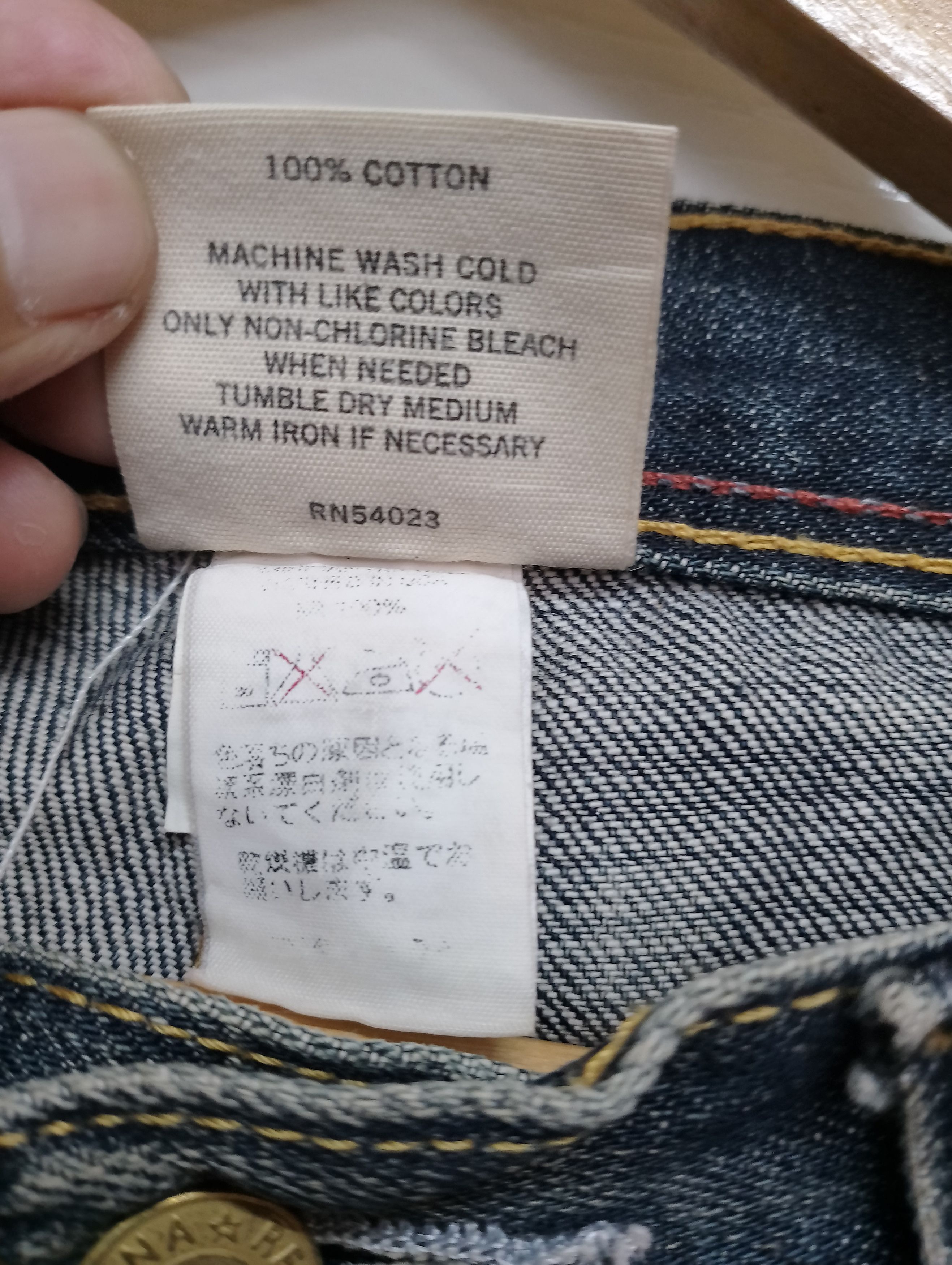 Vintage Vintage Banana Republic Buckle Back Jeans Size US 30 / EU 46 - 7 Thumbnail