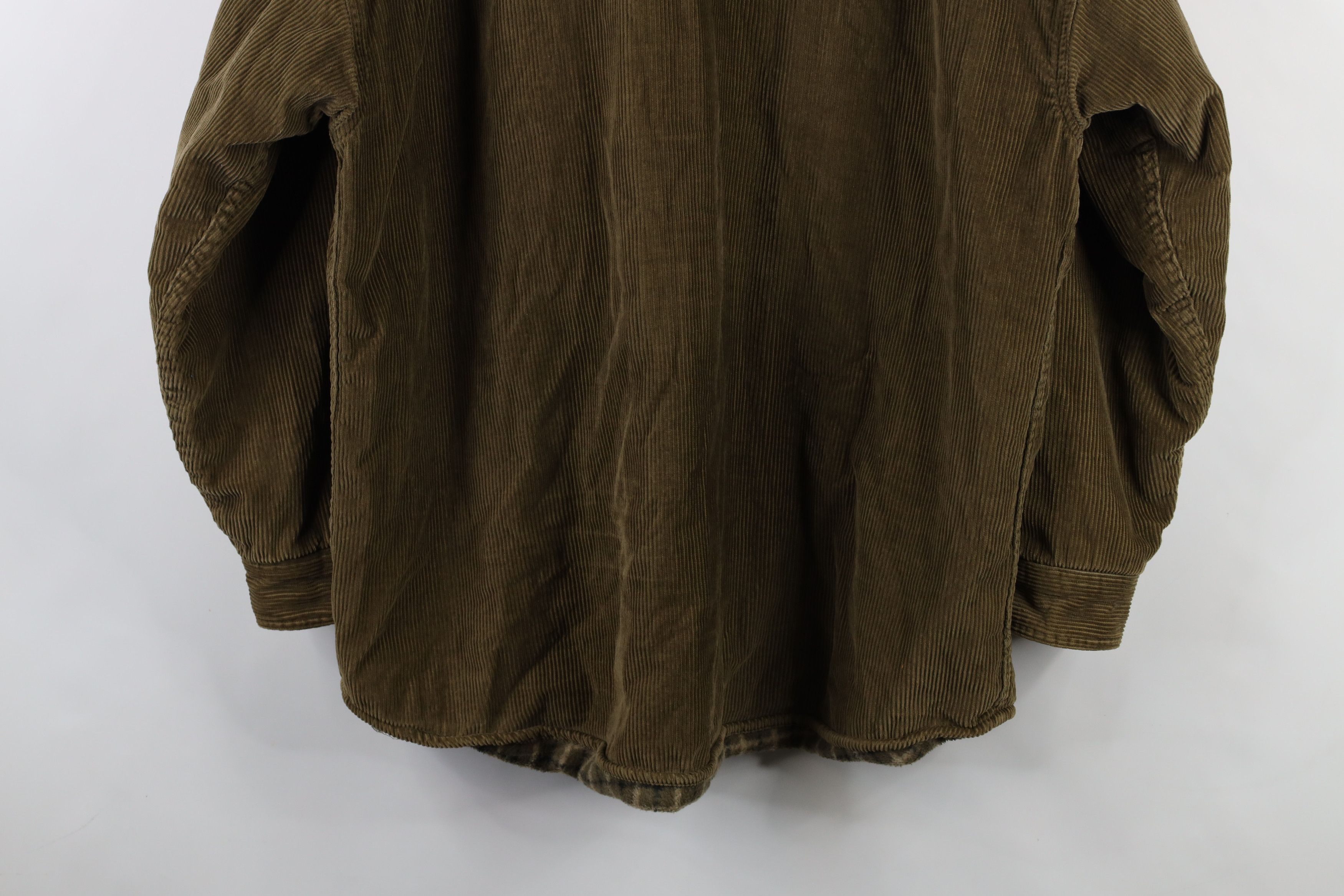 Vintage Vintage 90s Wolverine Boots Lined Corduroy Shirt Jacket Jac Size US XXL / EU 58 / 5 - 13 Thumbnail