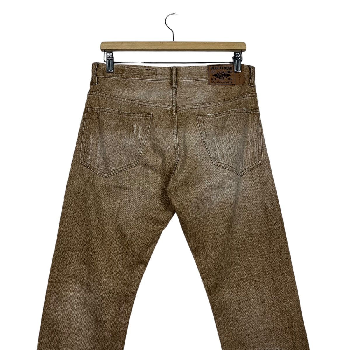 Japanese Brand Vintage Back Number Distressed Pants Size 32" / US 10 / IT 46 - 9 Thumbnail