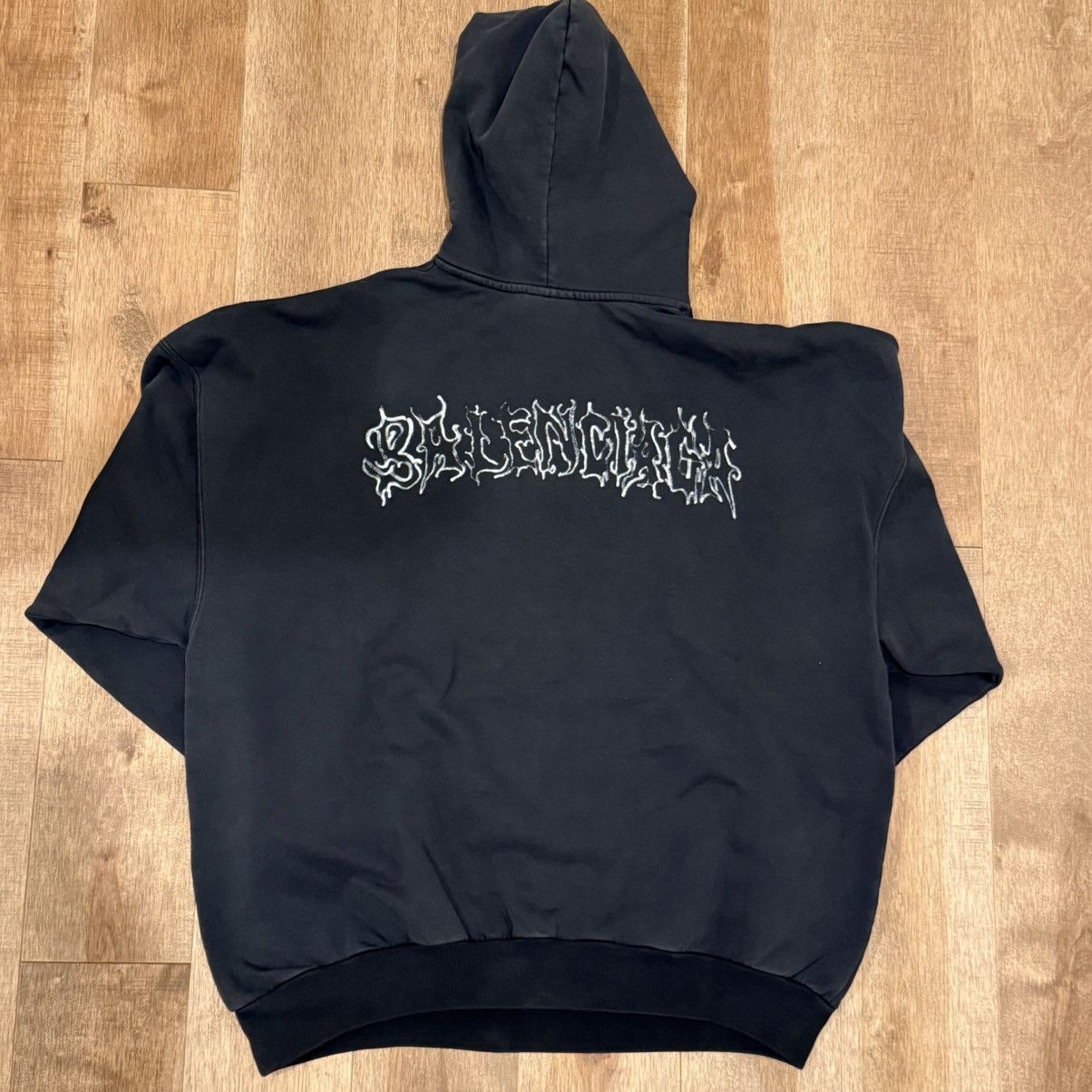 Balenciaga Balenciaga DIY Metal Hoodie Sweatshirt Size US L / EU 52-54 / 3 - 8 Thumbnail