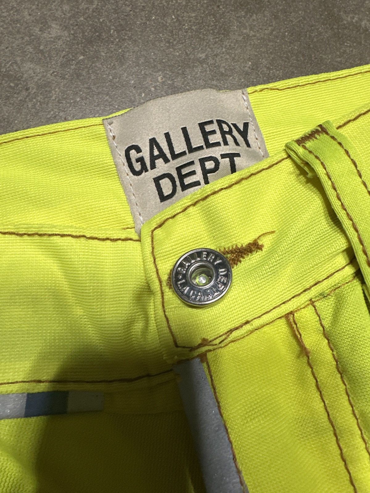 Gallery Dept. Gallery Dept Toxic LA Flare Police Construction Pants Size US 29 - 6 Thumbnail