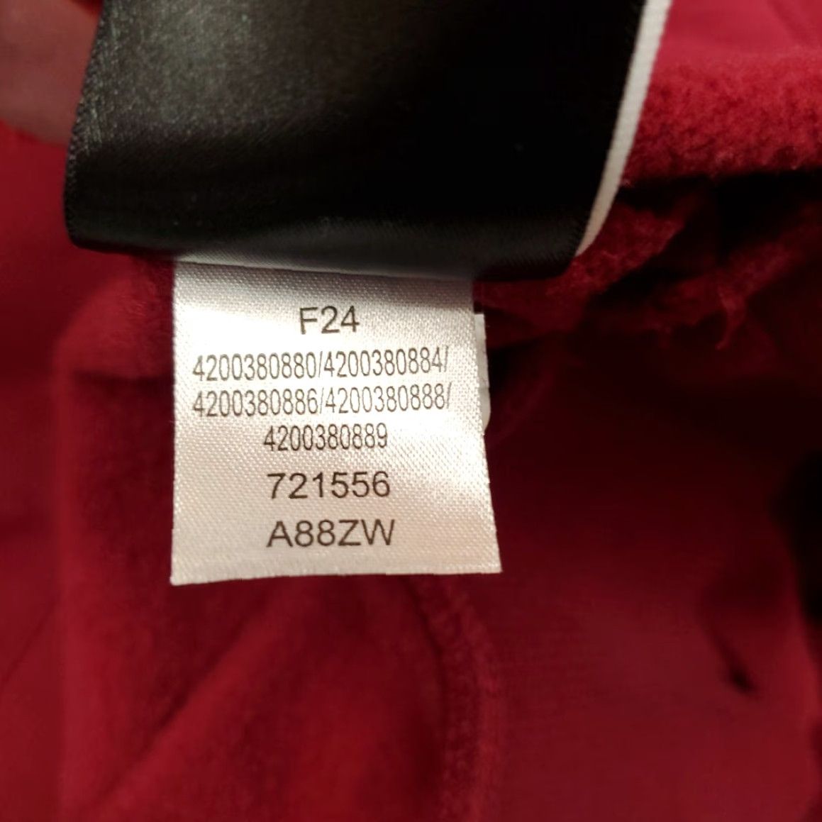 The North Face VINTAGE The North Face Hoodie Womens S Maroon Logo Front Hooded Pullover Sweatshirt Size S / US 4 / IT 40 - 7 Thumbnail