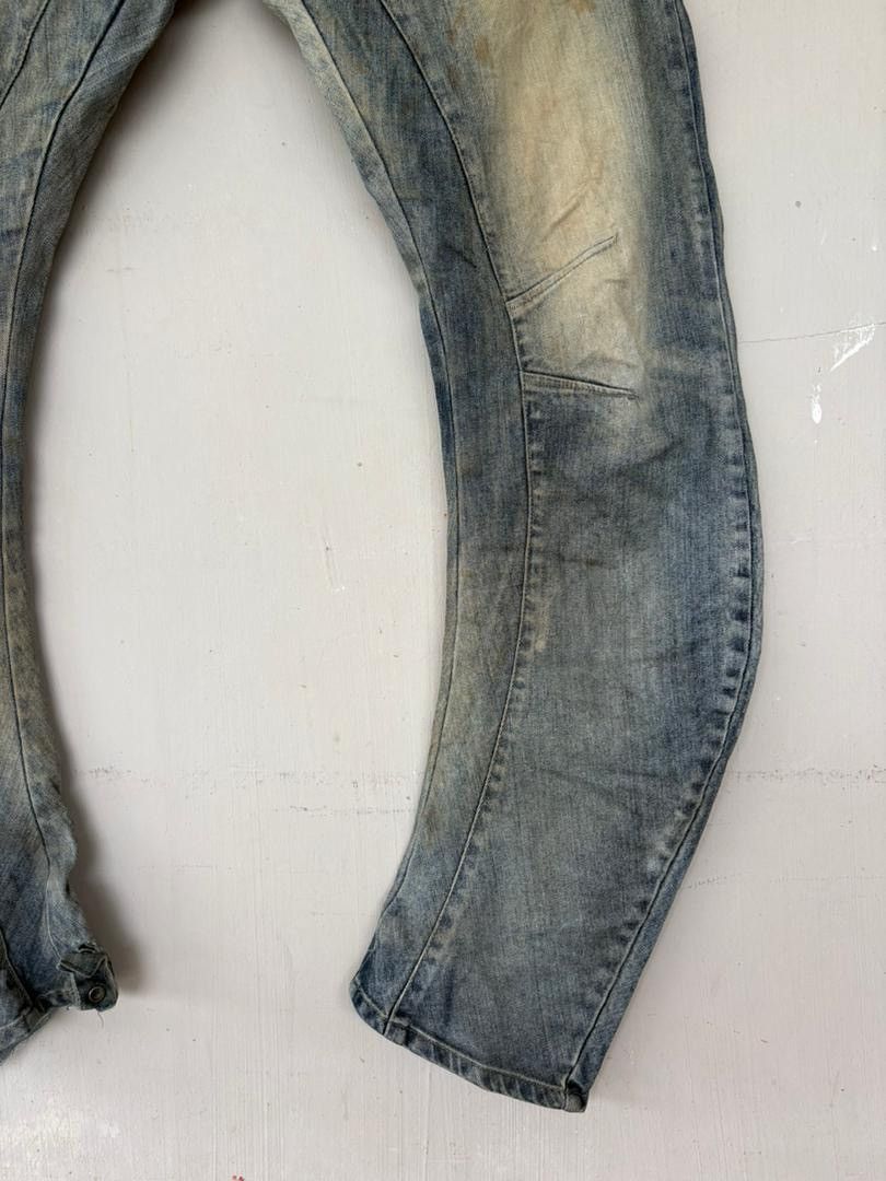 PPFM VTG PPFM Denim Pant Curve Design Rare Design Size US 34 / EU 50 - 3 Thumbnail