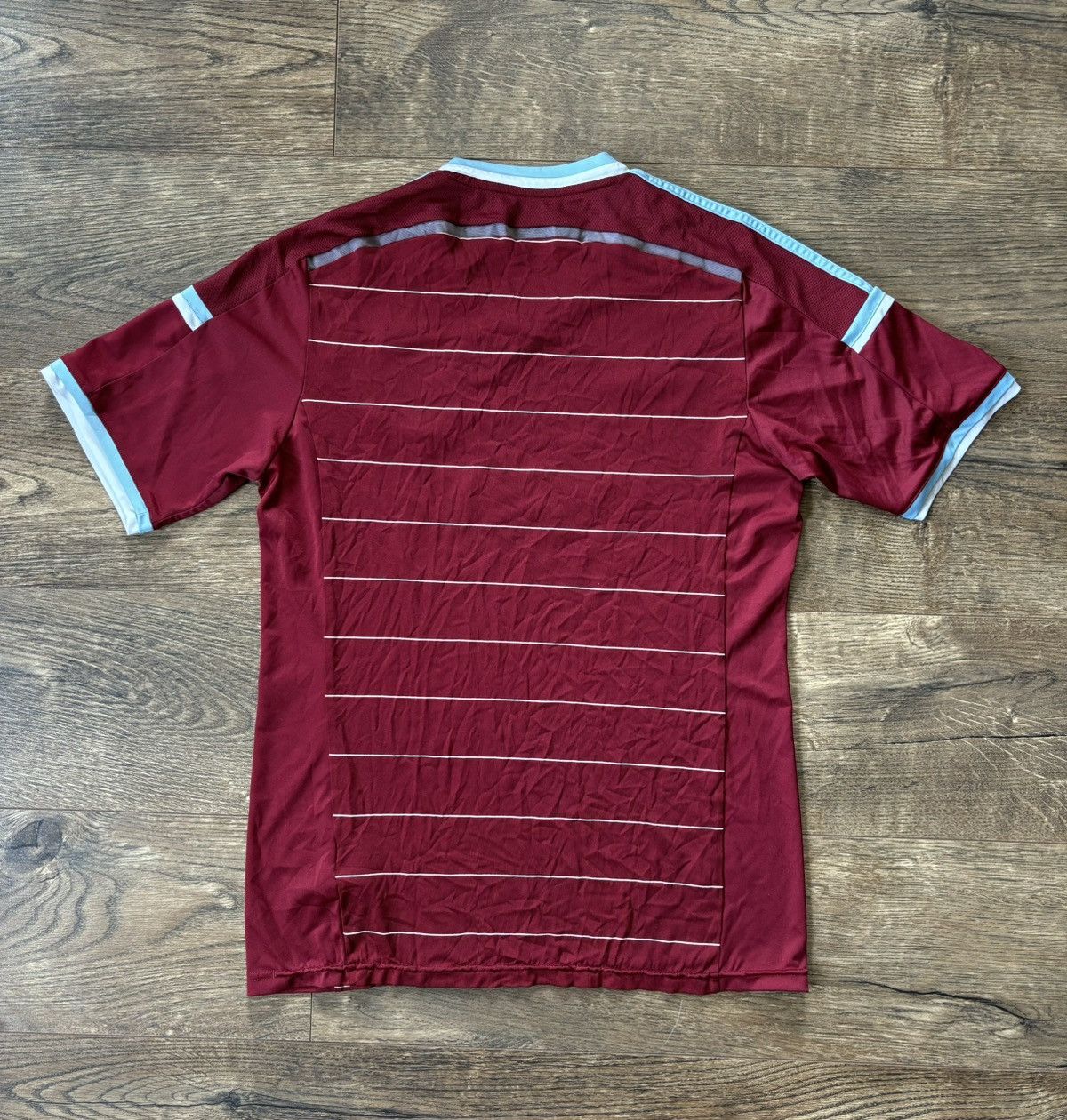 Adidas × Vintage WEST HAM UNITED FC ADIDAS 2014 HOME SHIRT ADULT SIZE M-L Size US M / EU 48-50 / 2 - 2 Thumbnail