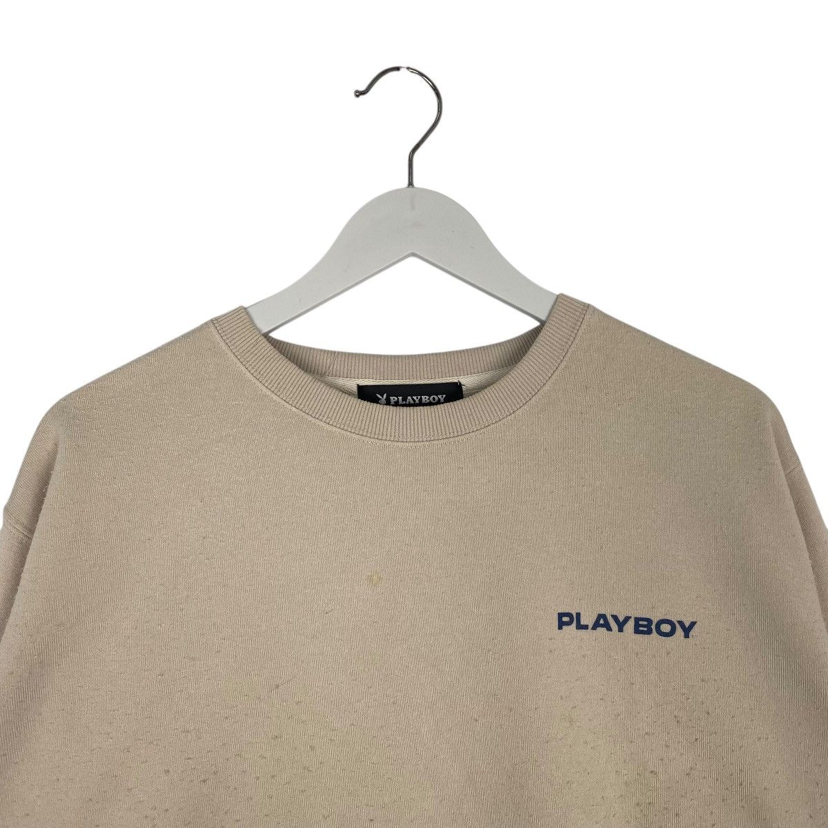 Other Vintage Playboy Small Printed Crewneck Sweatshirt Beige SzL Size US L / EU 52-54 / 3 - 3 Thumbnail