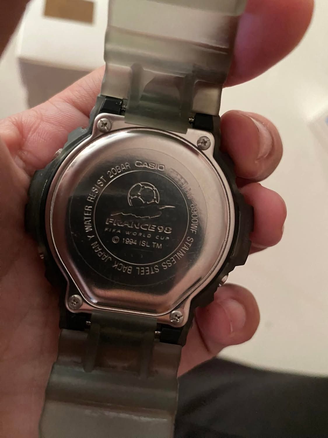 Casio × G Shock × Vintage VINTAGE FIFA FRANCE 98 GSHOCK COLLABORATION VERY RARE DESIGN Size ONE SIZE - 2 Thumbnail