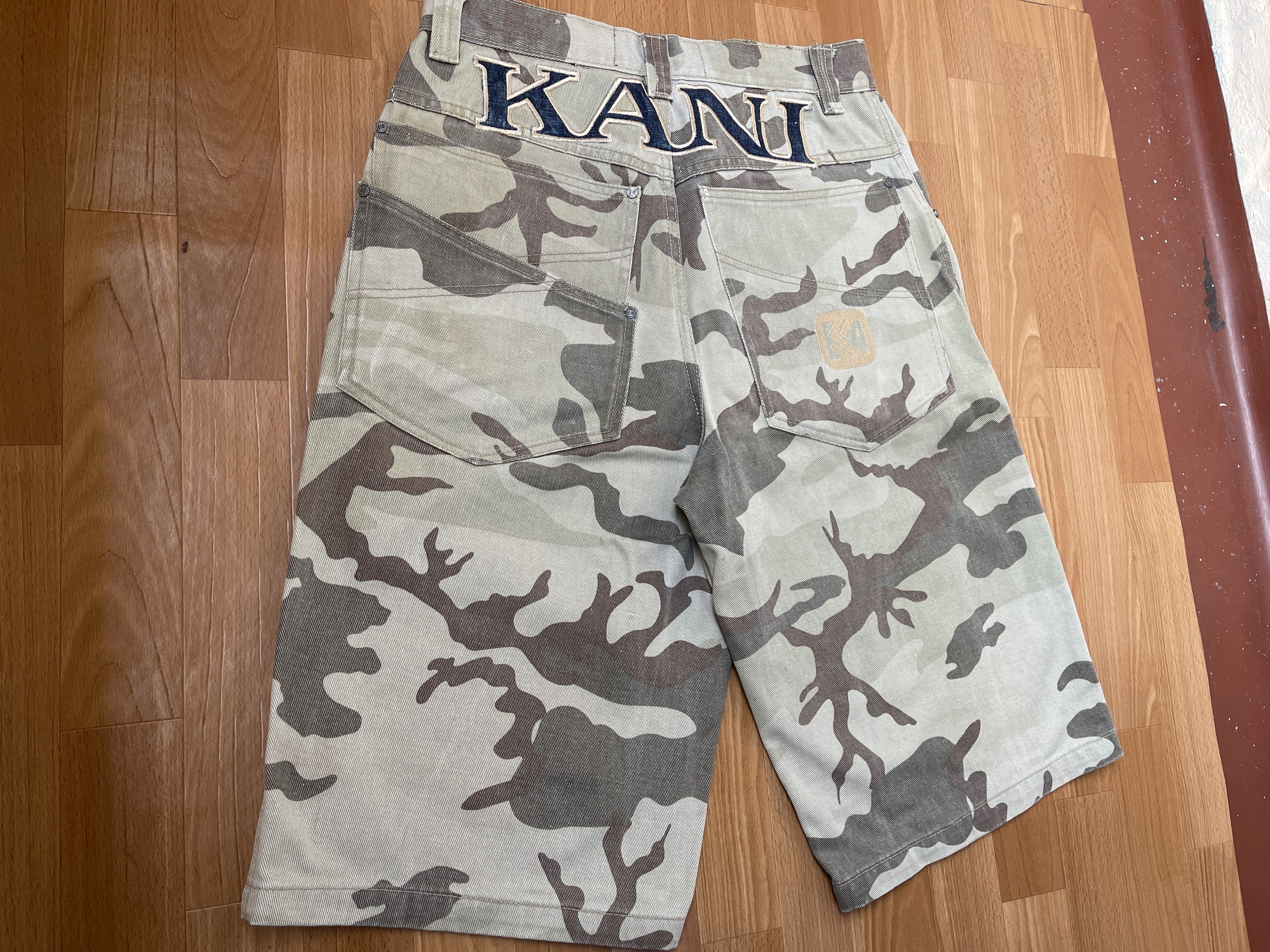 Karl Kani KARL KANI shorts, baggy, vintage Kani jeans 90s hip hop W 32 Size US 32 / EU 48 - 2 Thumbnail