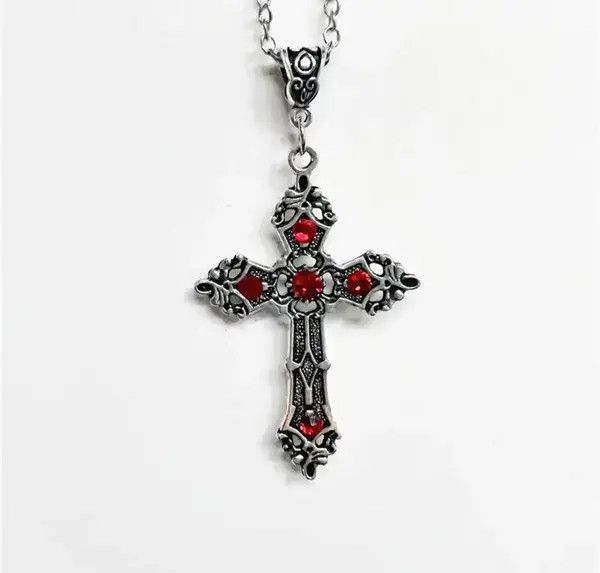 Jewelry Katsuragi x Kino Gothic Crucifix Pendant Necklace Size ONE SIZE - 4 Thumbnail