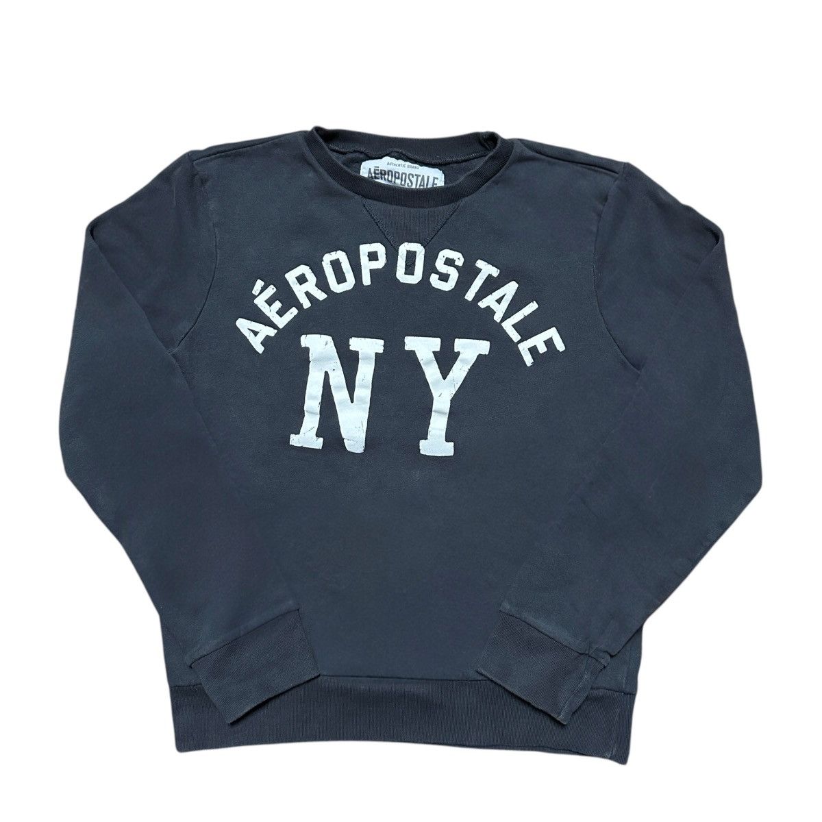 Aeropostale Women’s Y2K Aeropostale New York Script Sweatshirt Size M / US 6-8 / IT 42-44 - 1 Thumbnail
