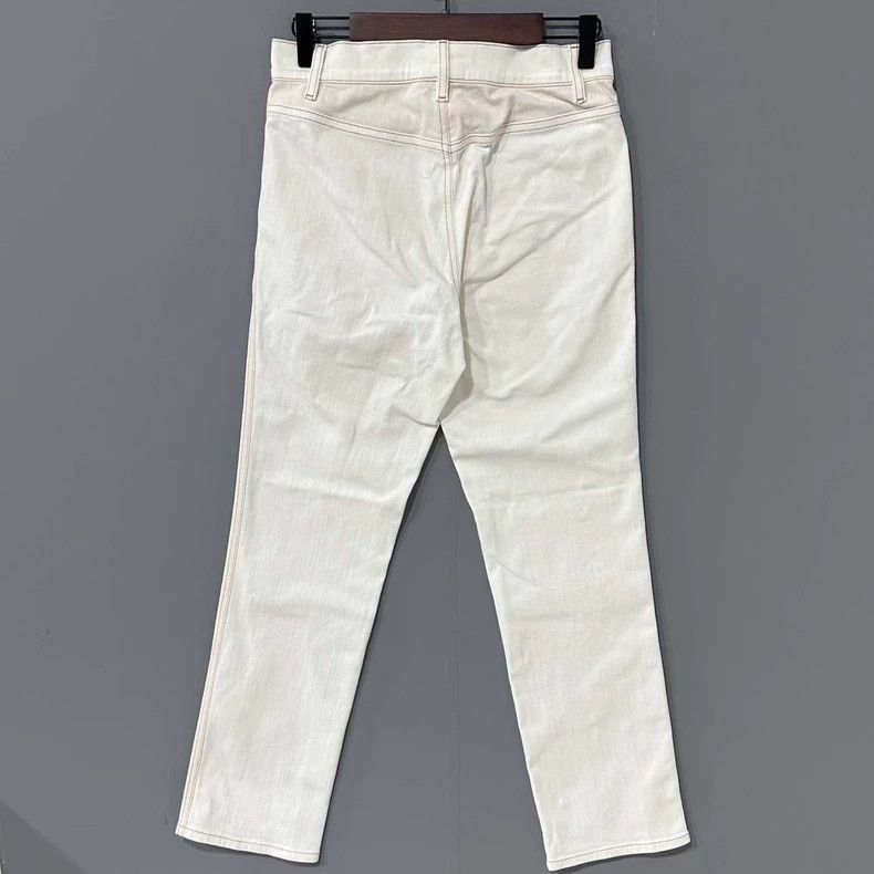 Chanel Chanel Beige Denim Trousers 99% New -2505 Size US 36 / EU 52 - 3 Thumbnail