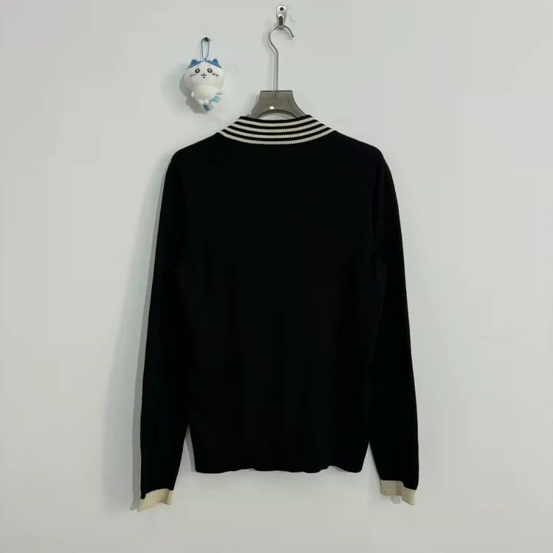 Gucci Gucci Little bee embroidered logo wool sweater 2501-Nextarr Size US M / EU 48-50 / 2 - 3 Thumbnail