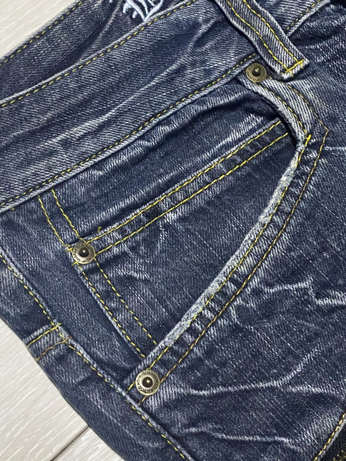 Tornado Mart Vintage Japanese Brand Skull Blow By Blue Loose Jeans Size US 30 / EU 46 - 11 Thumbnail