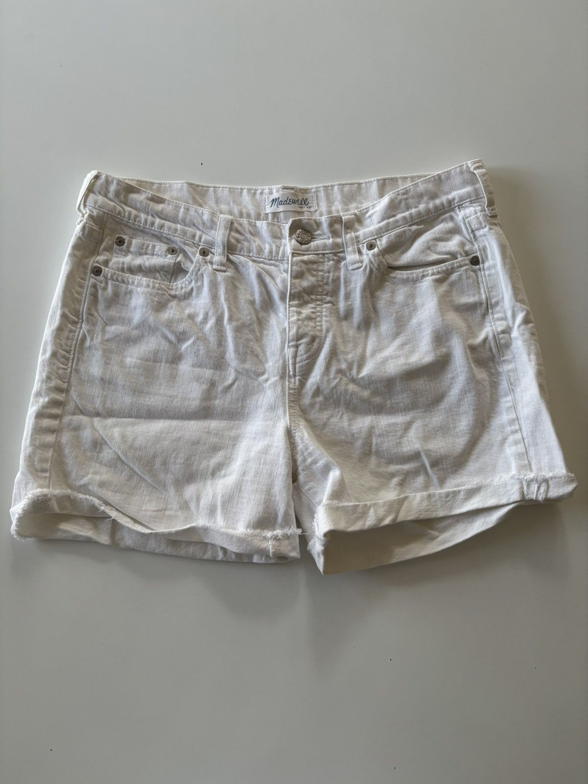 Madewell Cut-off denim shorts Size 29" - 1 Thumbnail