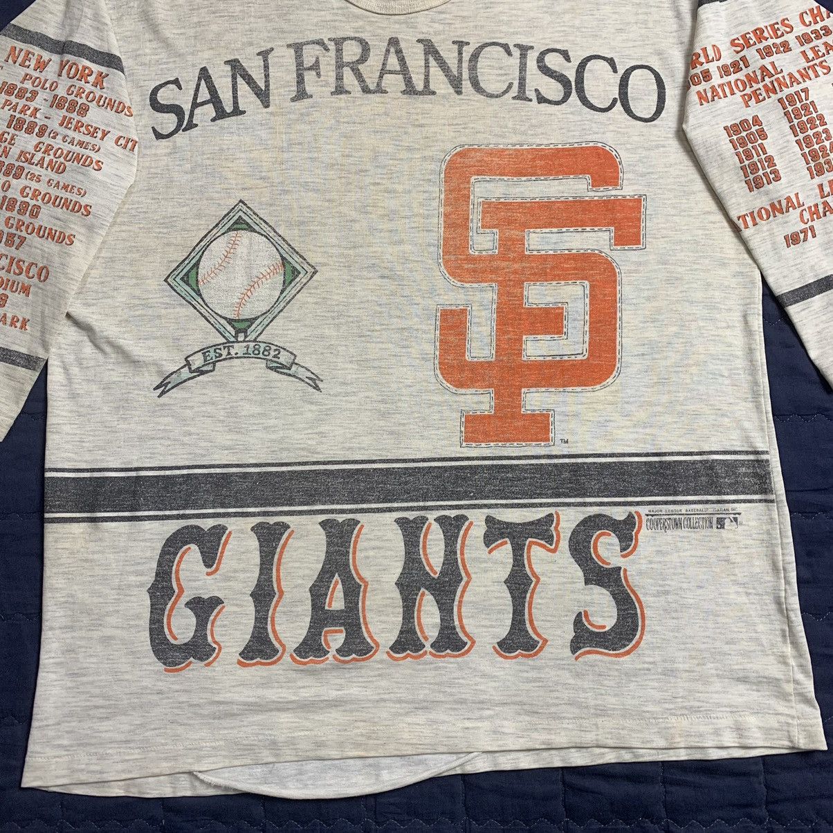 MLB Rare Vintage San Francisco Giants World Champion MLB Size US XL / EU 56 / 4 - 4 Thumbnail