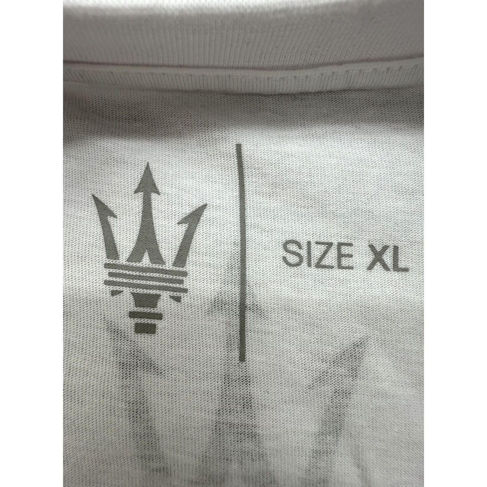 Maserati Maserati White Graphic T-Shirt XL Cotton Crew Neck Mens Size US XL / EU 56 / 4 - 3 Thumbnail