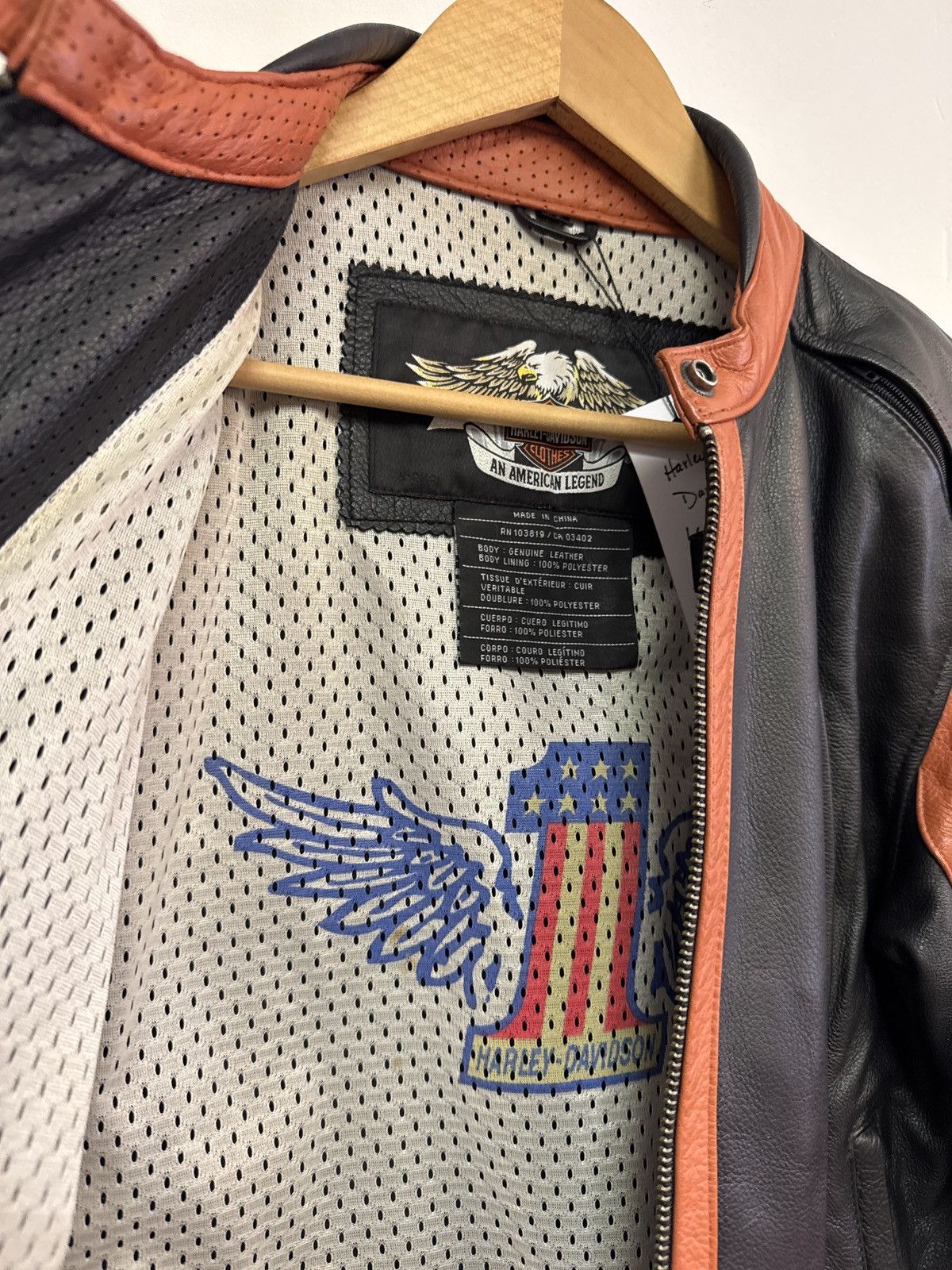 Harley Davidson Harley Davidson leather jacket Size M / US 6-8 / IT 42-44 - 4 Thumbnail
