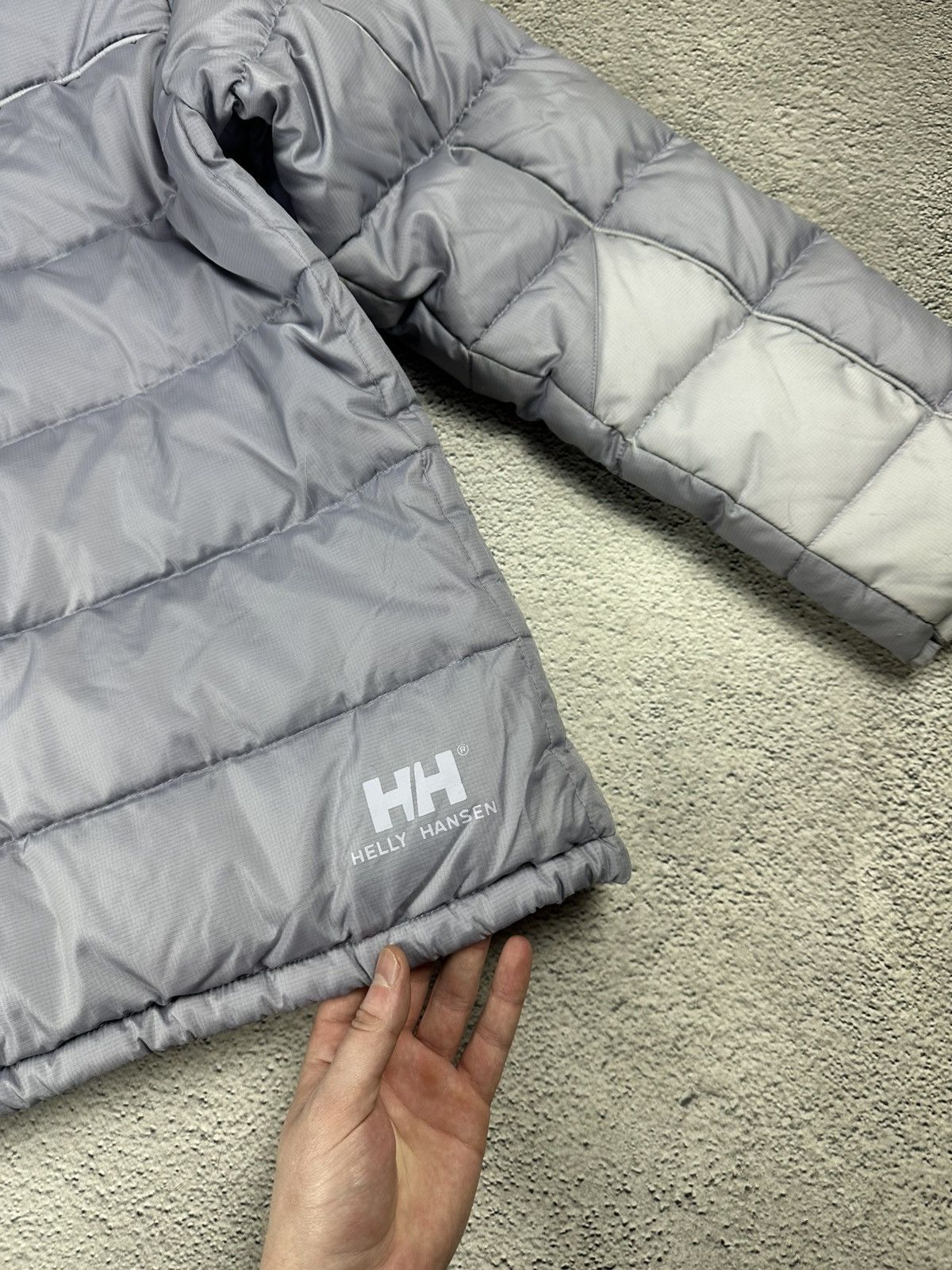 Helly Hansen Vintage Helly Hansen Down Puffer Jacket HH Y2K Gorpcore Logo Size L / US 10 / IT 46 - 15 Thumbnail