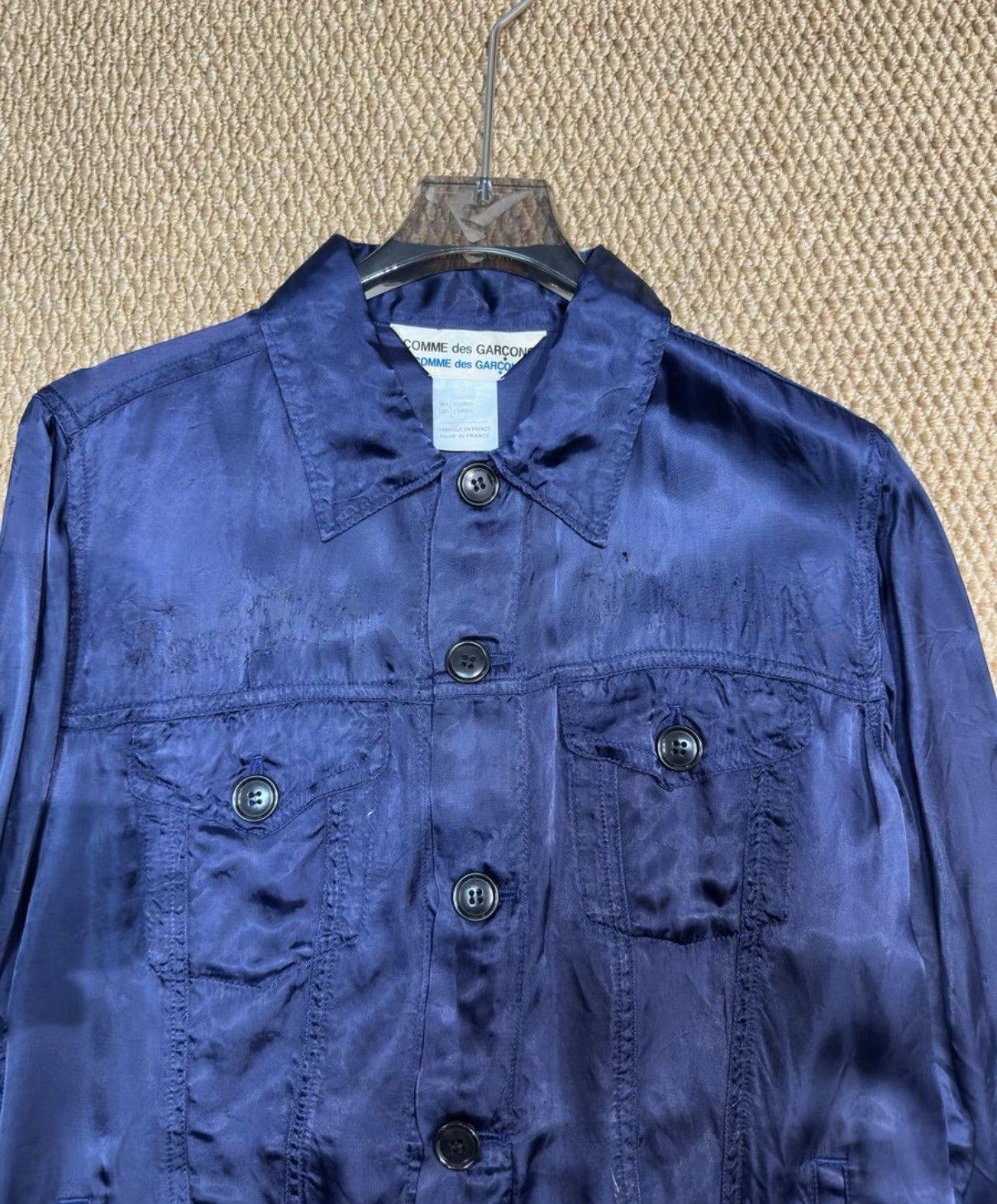 Comme des Garcons COMME des GARÇONS Satin Jacket K23 Size US S / EU 44-46 / 1 - 2 Thumbnail