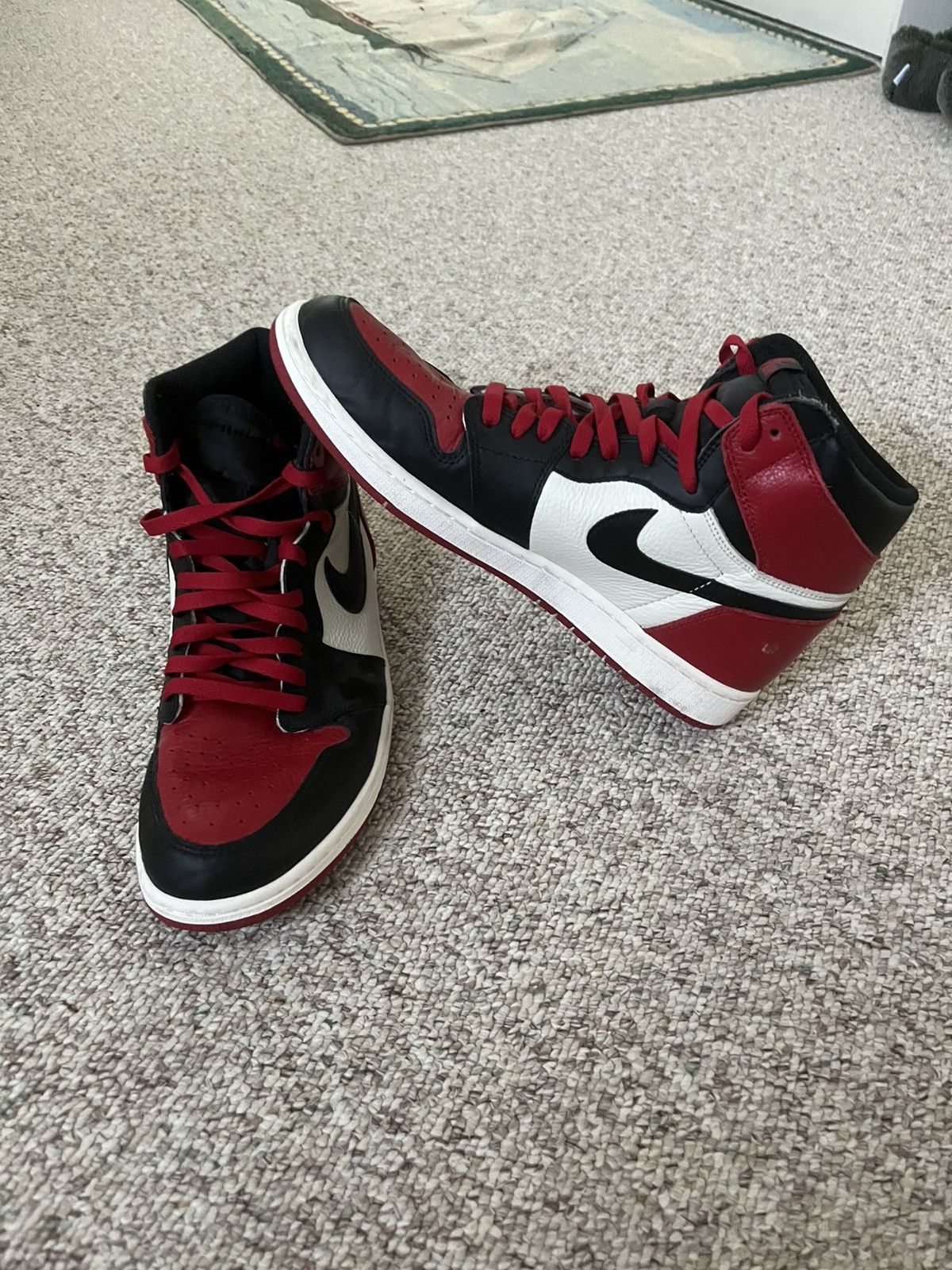 Jordan Brand Size 11.5 - Jordan 1 Retro OG High Bred Toe Size US 11.5 / EU 44-45 - 5 Thumbnail