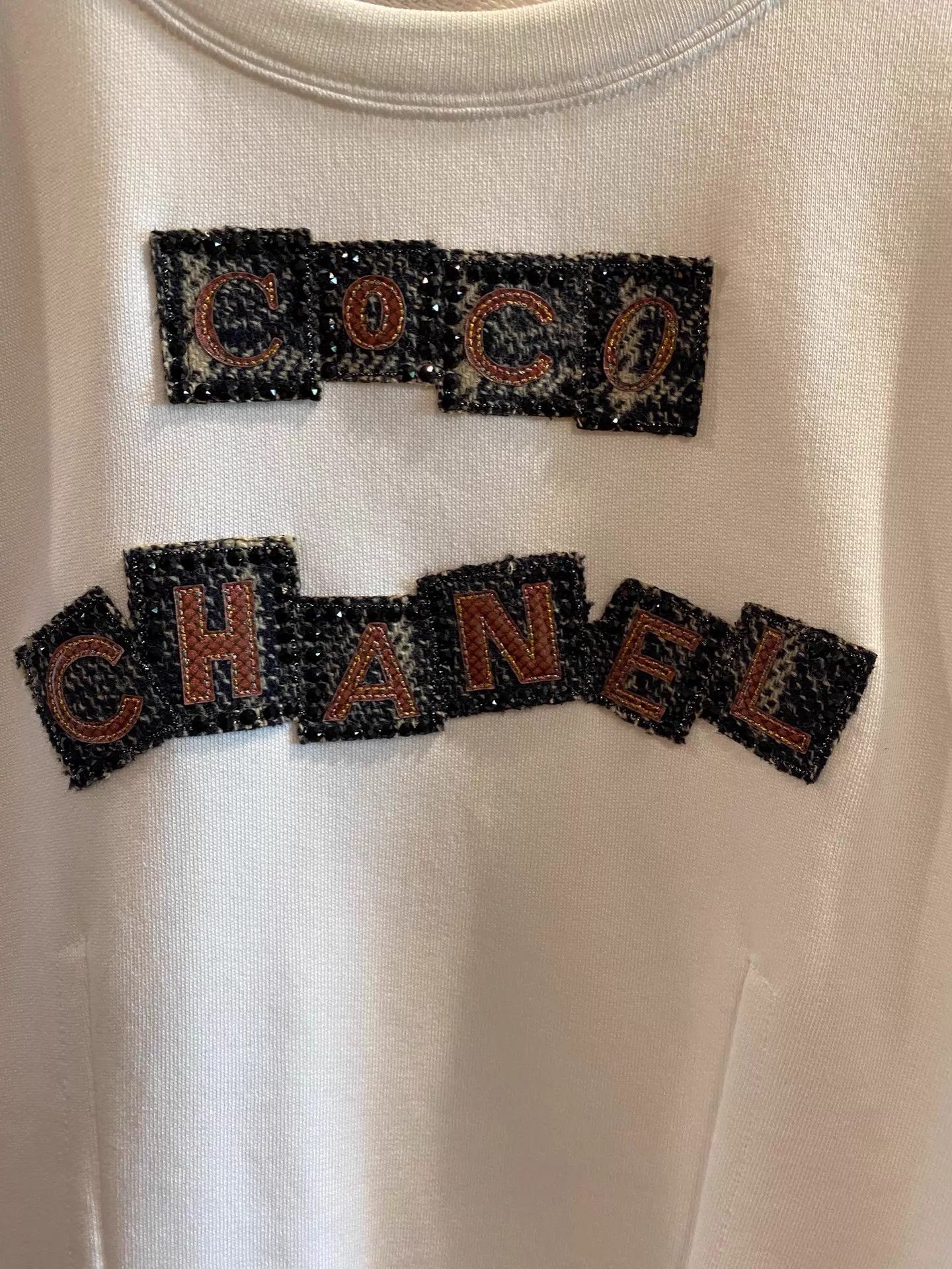Chanel Chanel CC Logo Short Sleeve Tee 38 (Celebrity Worn) Size S / US 4 / IT 40 - 7 Thumbnail