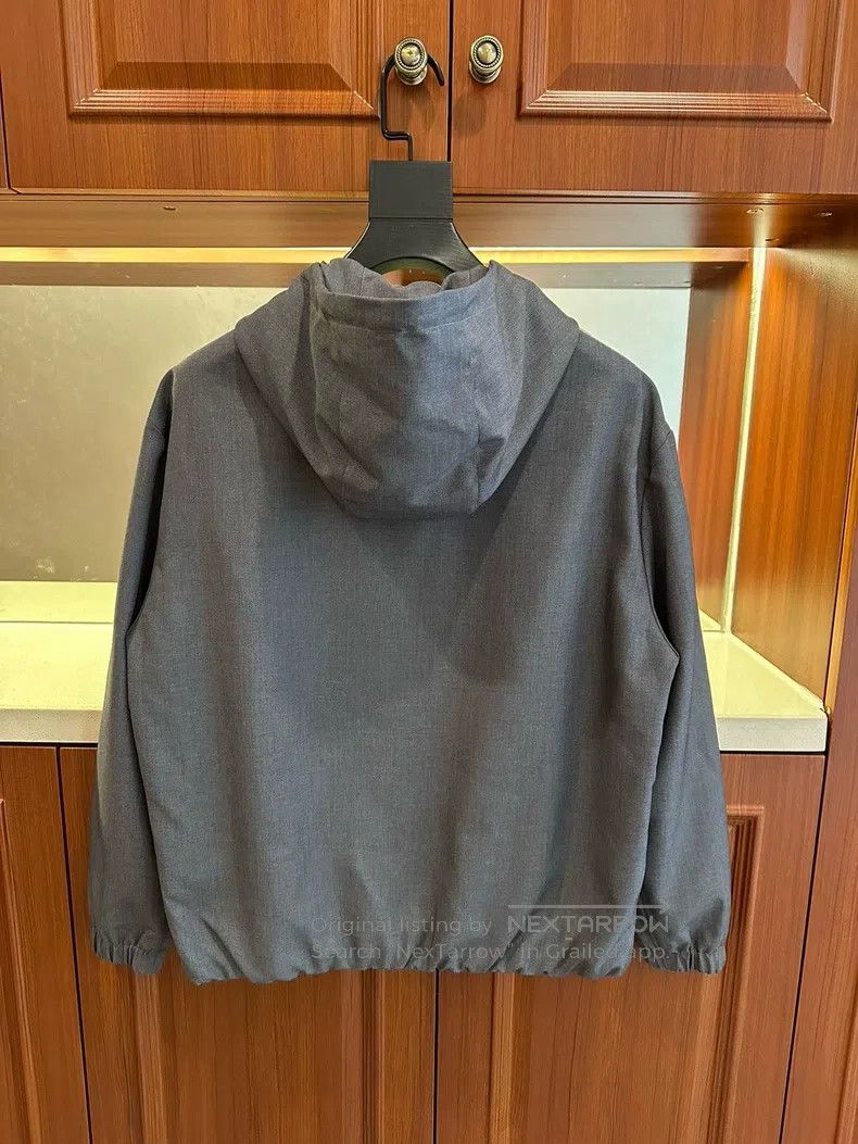 Loro Piana LORO PIANA Men's Jacket Windbreaker Size US M / EU 48-50 / 2 - 2 Thumbnail