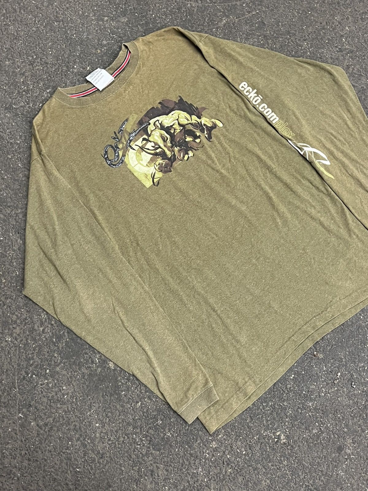 Ecko Unltd. × Vintage Ecko y2k longsleeve skater streetwear hype hip hop vintage Size US XXL / EU 58 / 5 - 6 Thumbnail