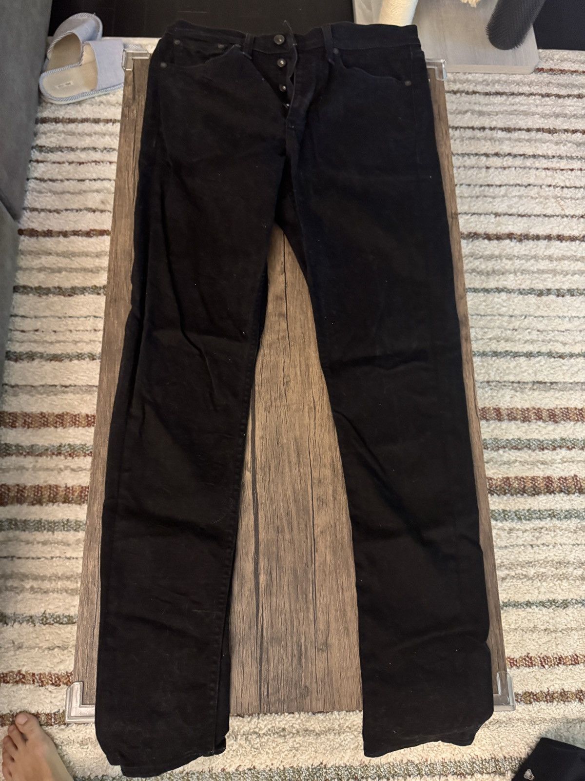 Rag & Bone Fit 1 black jeans Size US 31 - 3 Thumbnail