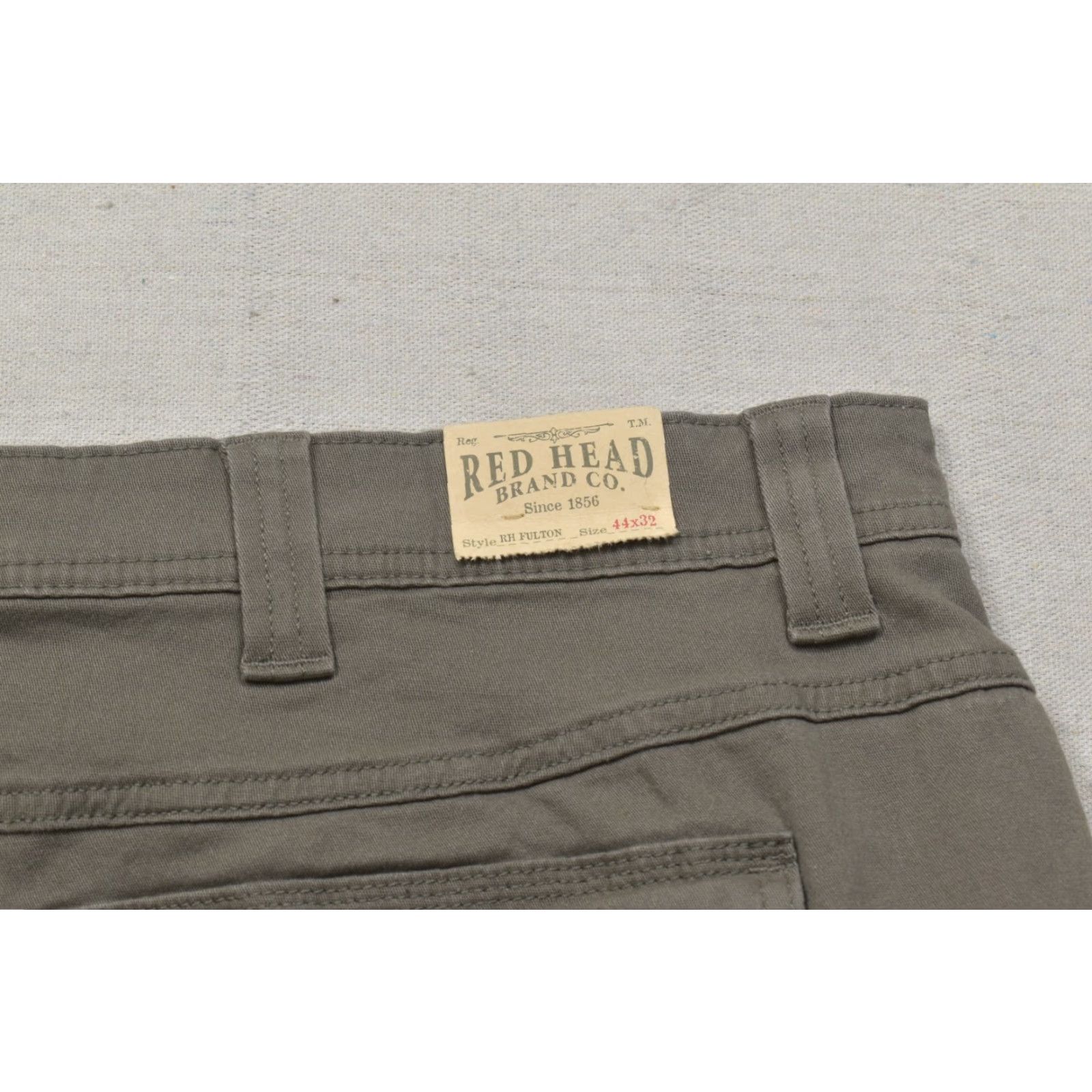 Vintage Red Head Fulton Flannel Lined Cargo Pants Men 44x32 Gray Cotton Flex Relaxed NEW Size US 44 / EU 60 - 5 Thumbnail