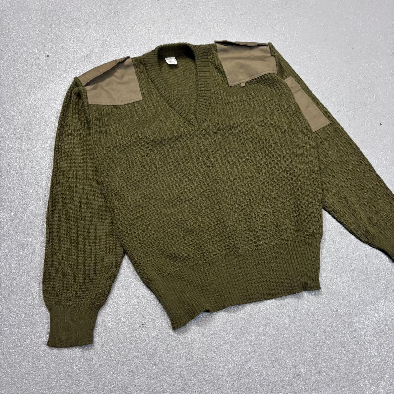 Japanese Brand × Vintage Vintage y2k Military surplus ribbed archive sweater Size US M / EU 48-50 / 2 - 2 Thumbnail
