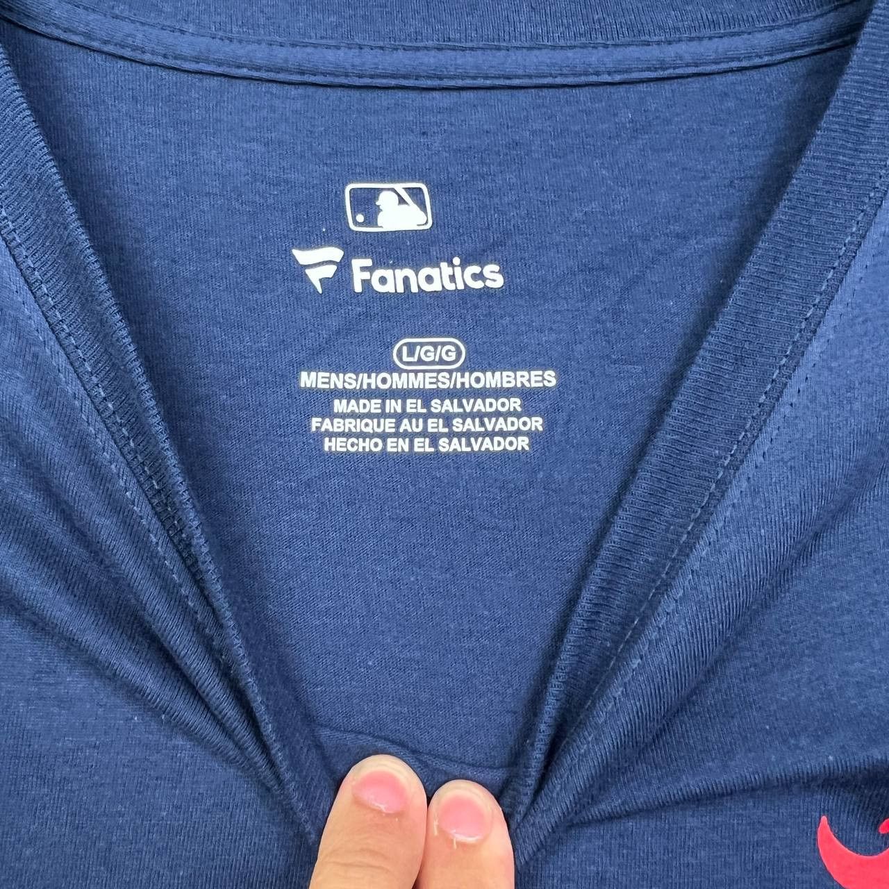 Other Atlanta Braves Shirt Men Large Blue Fanatics Cotton New L Size US L / EU 52-54 / 3 - 3 Thumbnail