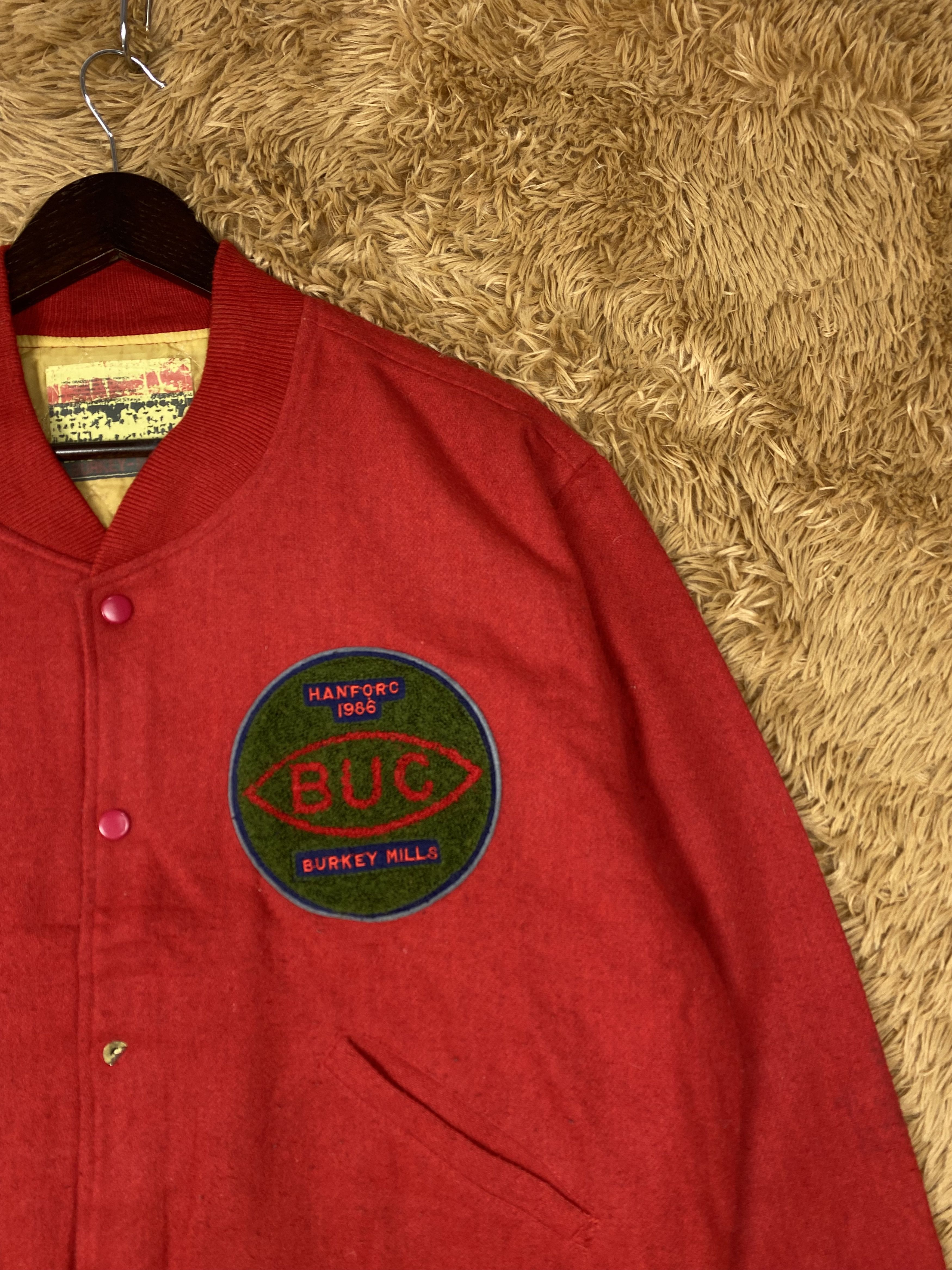 Vintage Vintage Burkey Hills Varsity Jacket DJ0311 Size US L / EU 52-54 / 3 - 3 Thumbnail