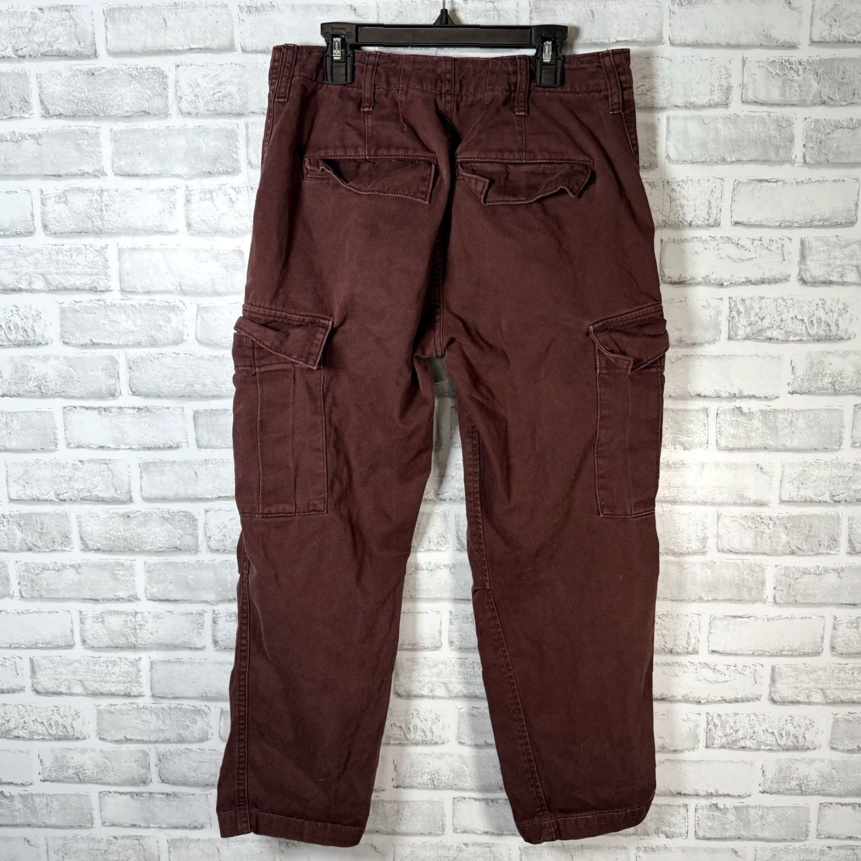 Lucky Brand Lucky Brand Womens Capri Cargo Pants Size 6 Brown 100% Cotton Casual Fashion Size 28" / US 6 / IT 42 - 5 Thumbnail