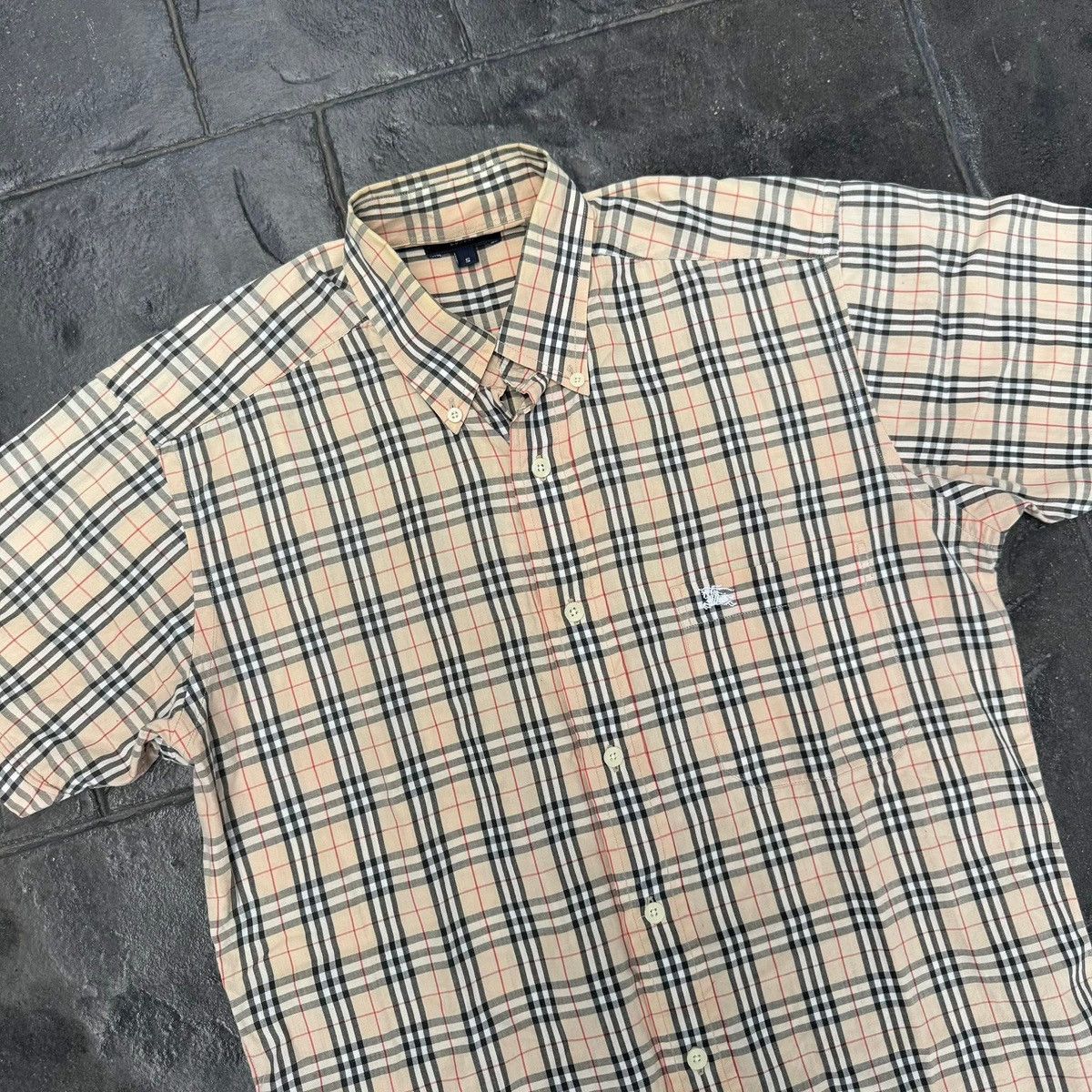 Burberry Vintage Burberry Nova Check Long Sleeves Shirt Size US S / EU 44-46 / 1 - 4 Thumbnail