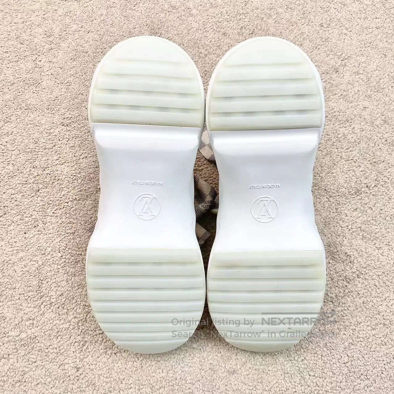 Louis Vuitton Louis Vuitton Checkerboard bow sneakers| Size US 7.5 / IT 37.5 - 7 Thumbnail