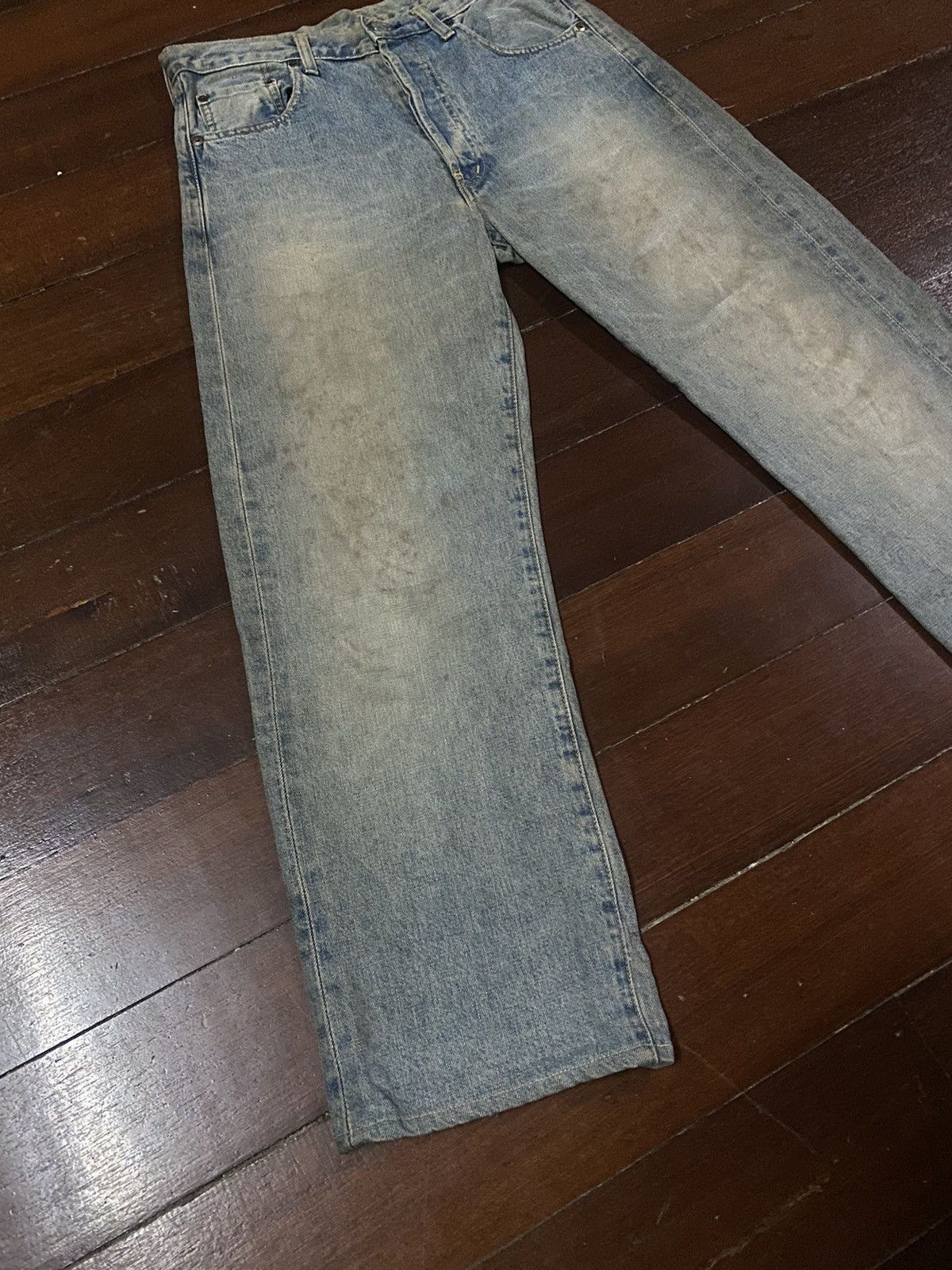 Levi's Vintage Levi’s 503B XX Big E lvc Redline Distressed 34X29 Size US 34 / EU 50 - 3 Thumbnail