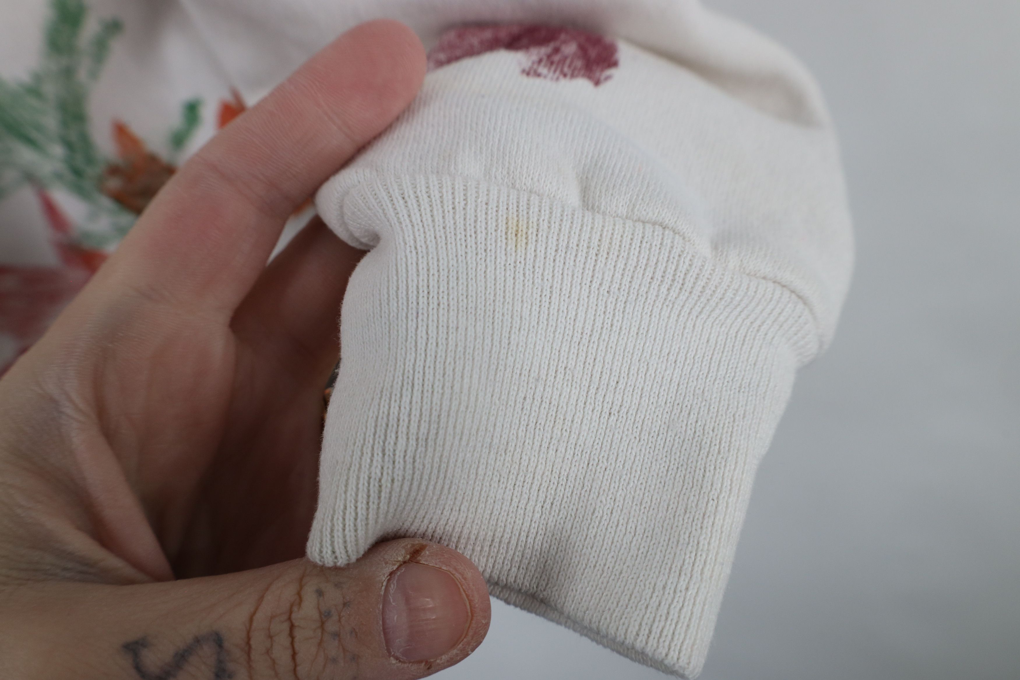 Vintage Vintage 80s 90s Streetwear Nature Leaf Stamp Sweatshirt USA Size L / US 10 / IT 46 - 4 Thumbnail