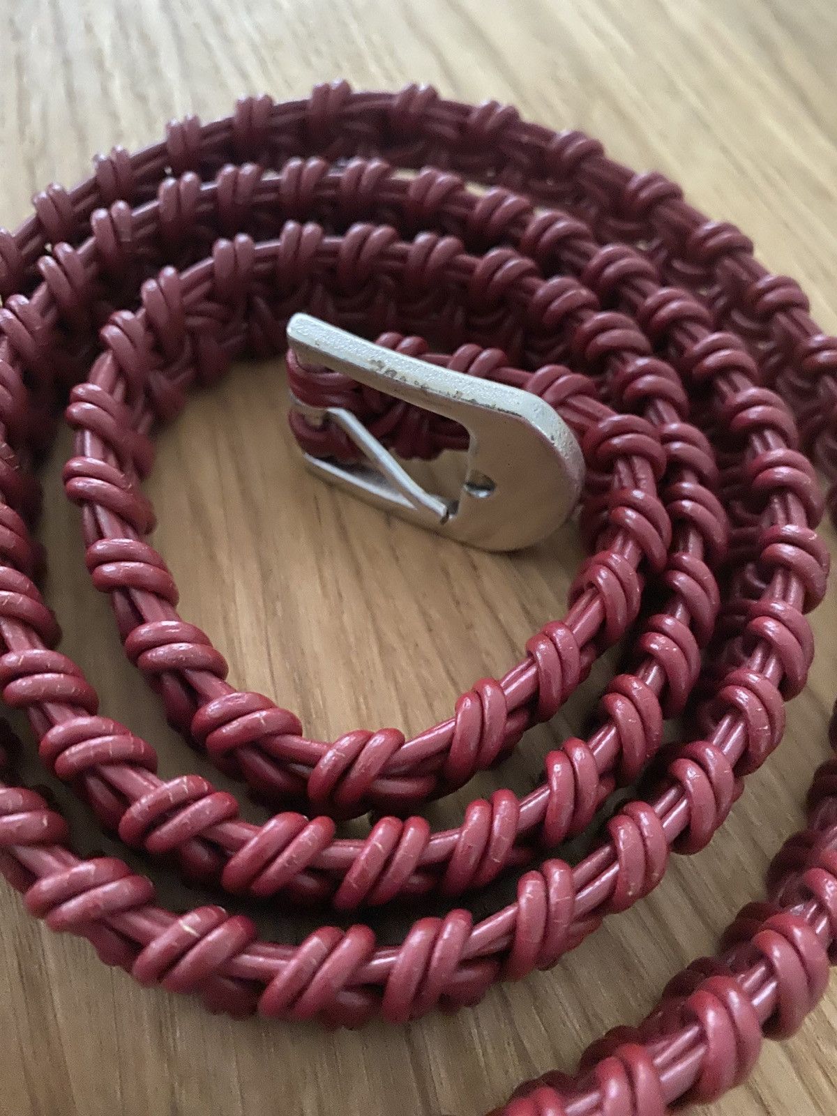 Mfpen mfpen “Hand-Braided Leather Belt” Size ONE SIZE - 3 Thumbnail