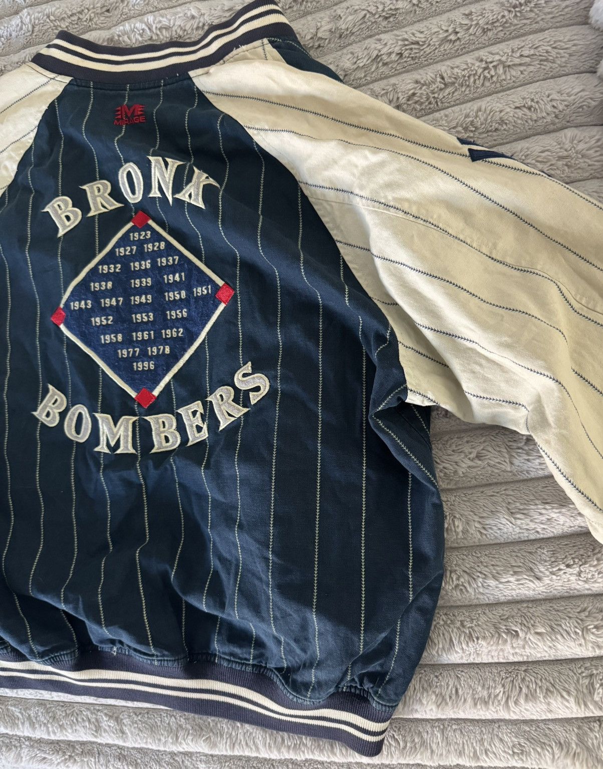New York Yankees 90s authentic MLB yankees bronx bombers world series varsity Size US XL / EU 56 / 4 - 21 Thumbnail