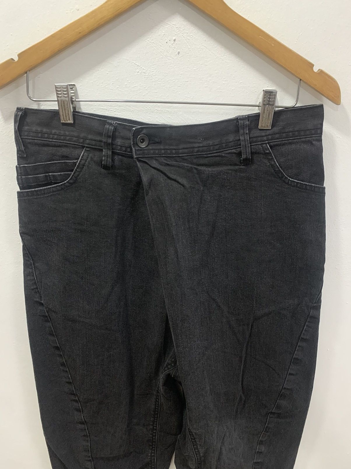Julius JULIUS 9oz STRETCH DENIM - WASHED TUCK PANTS (FREE ACCESORY) Size US 30 / EU 46 - 2 Thumbnail