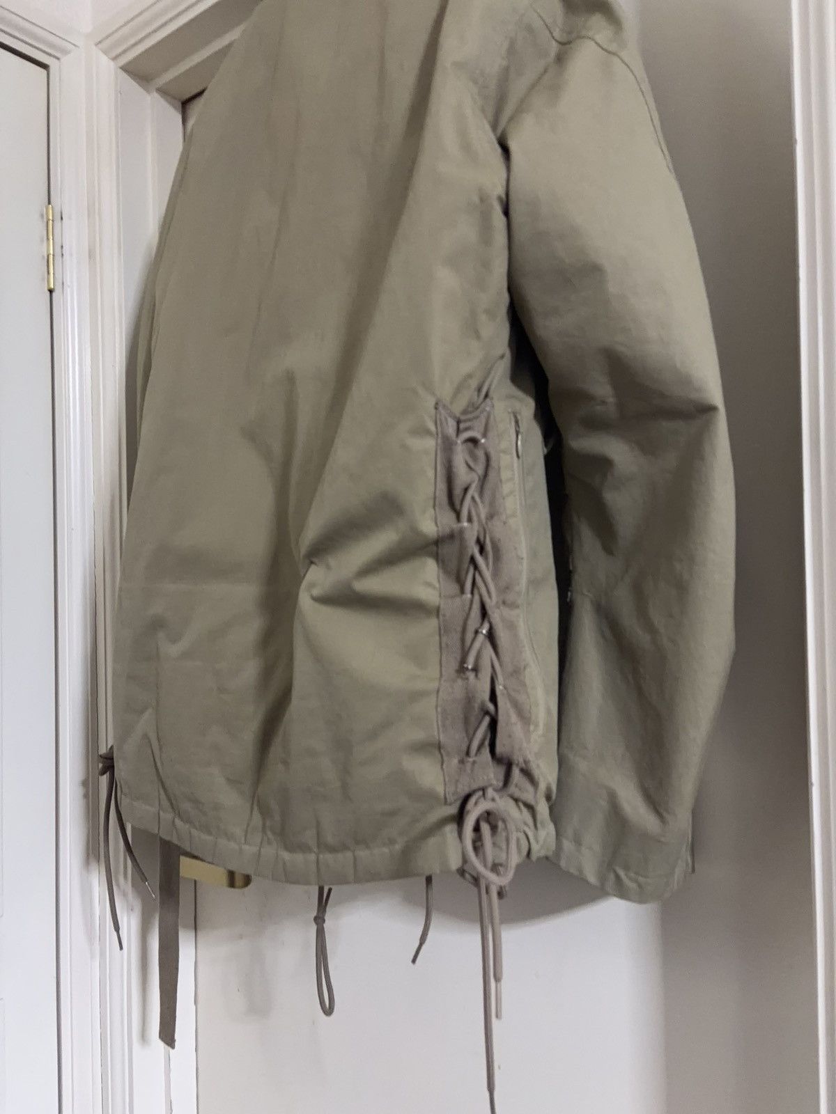Helmut Lang HELMUT LANG AW99 Side Lace Bondage Flak Down Parka Size US S / EU 44-46 / 1 - 5 Thumbnail